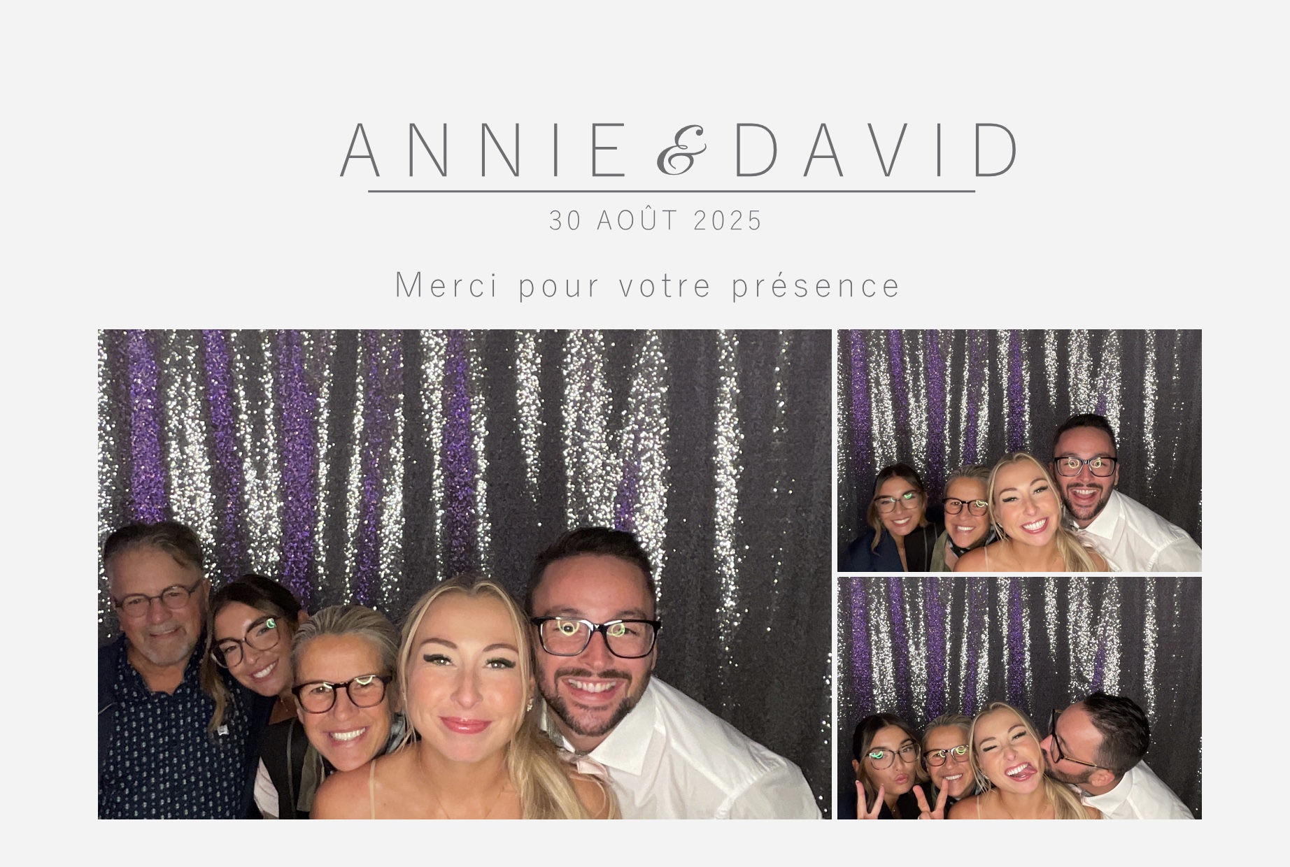 Mariage de Annie & David  | View more photos from the event at album.pbooth.red/u/Photobooth-RED/Mariage-de-Annie-David