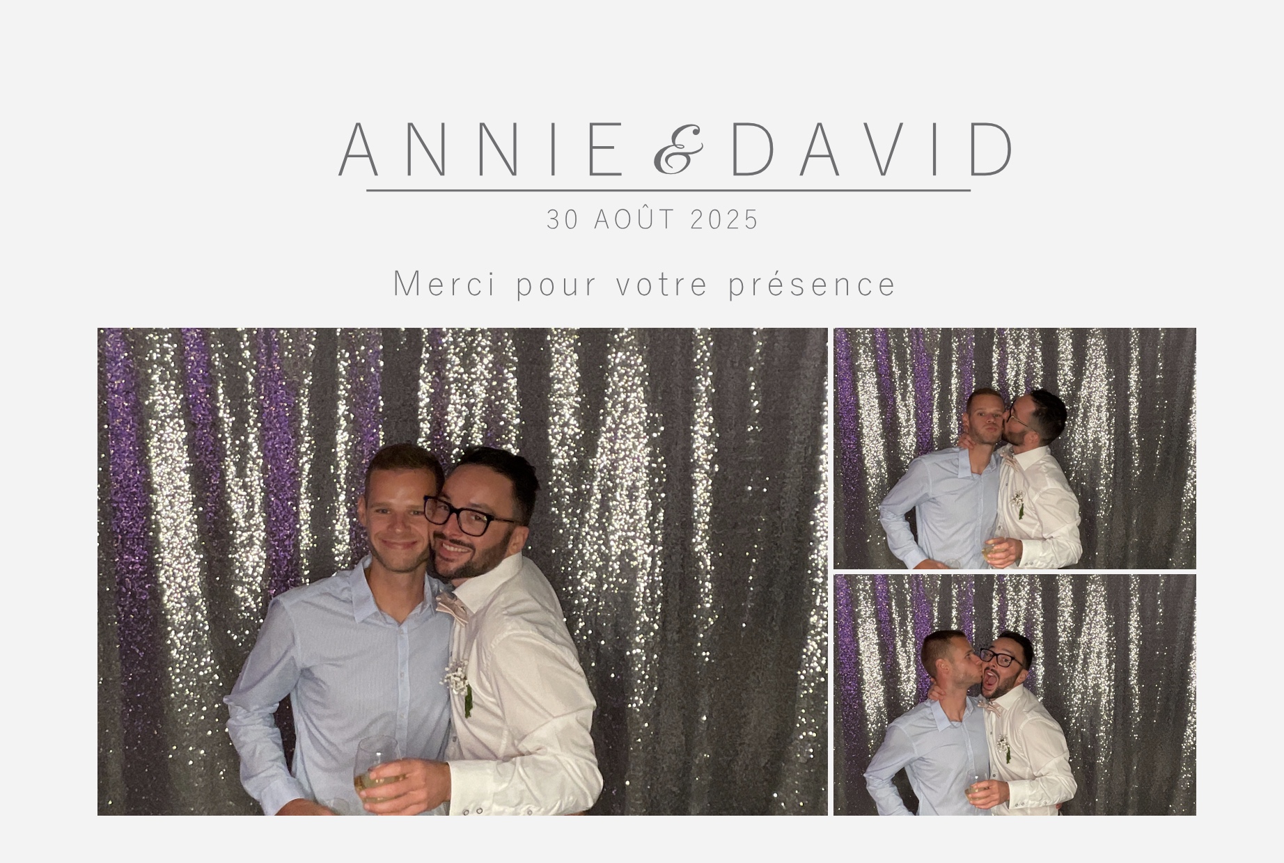 Mariage de Annie & David  | View more photos from the event at album.pbooth.red/u/Photobooth-RED/Mariage-de-Annie-David