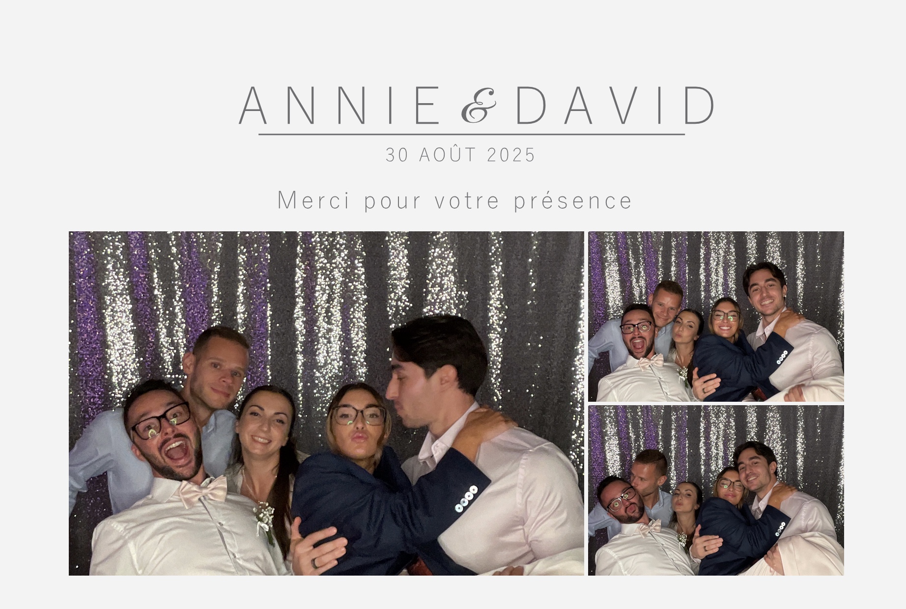 Mariage de Annie & David  | View more photos from the event at album.pbooth.red/u/Photobooth-RED/Mariage-de-Annie-David