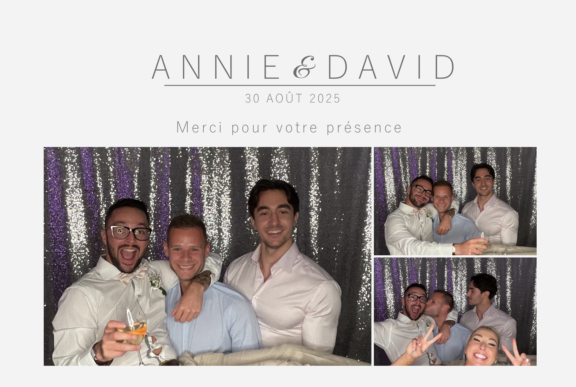Mariage de Annie & David  | View more photos from the event at album.pbooth.red/u/Photobooth-RED/Mariage-de-Annie-David
