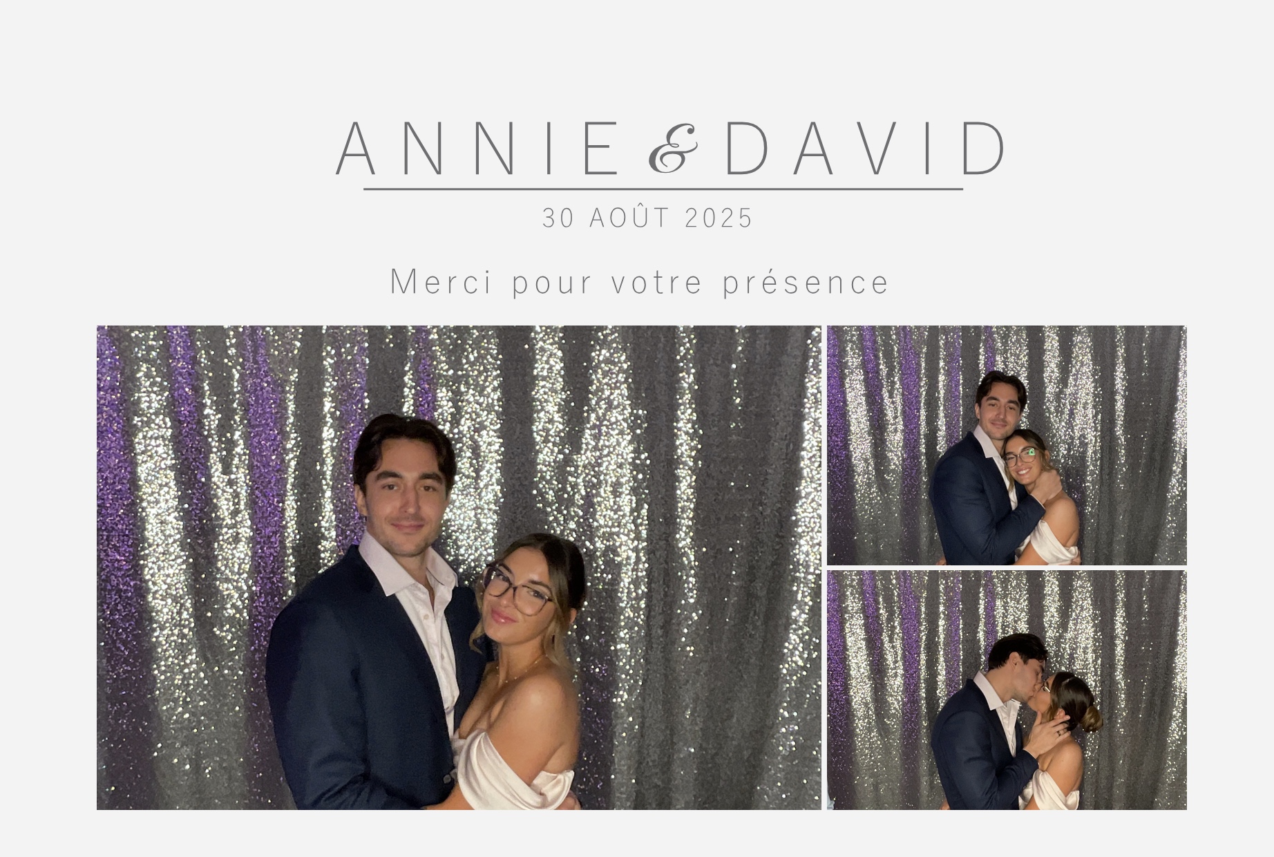 Mariage de Annie & David  | View more photos from the event at album.pbooth.red/u/Photobooth-RED/Mariage-de-Annie-David