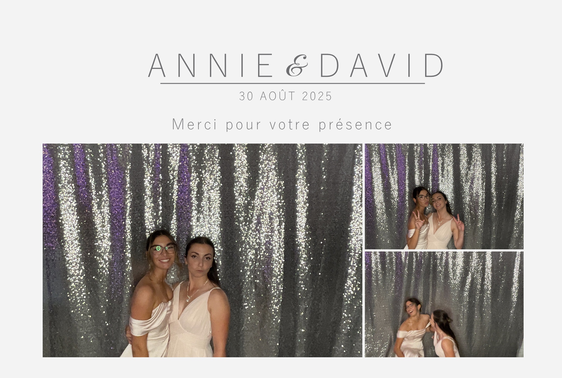 Mariage de Annie & David  | View more photos from the event at album.pbooth.red/u/Photobooth-RED/Mariage-de-Annie-David
