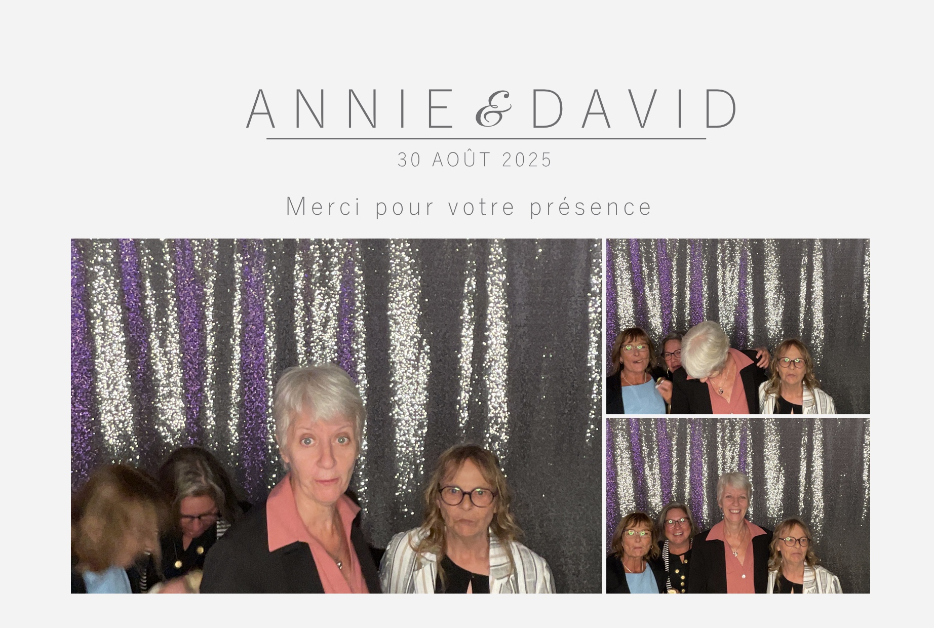 Mariage de Annie & David  | View more photos from the event at album.pbooth.red/u/Photobooth-RED/Mariage-de-Annie-David