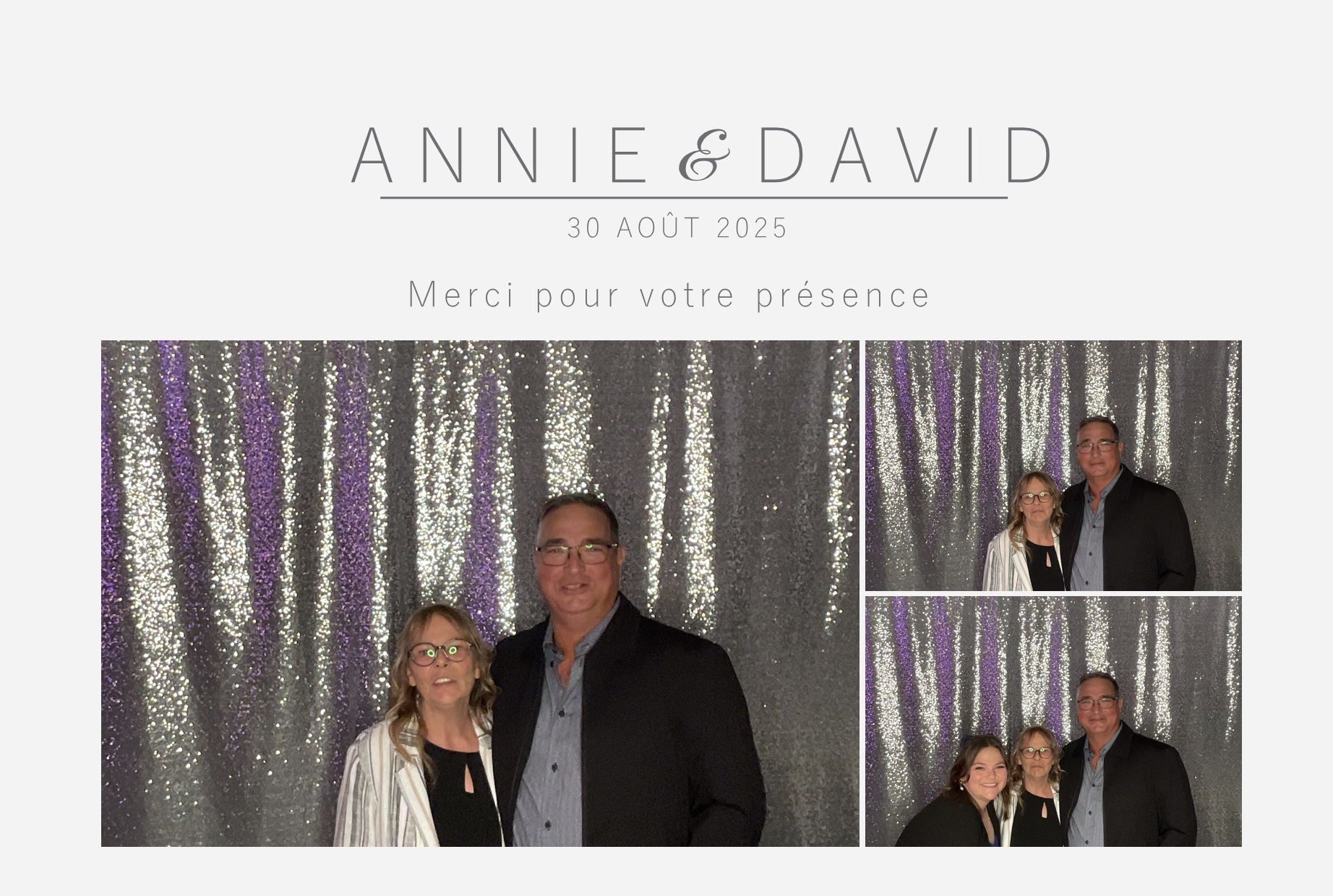 Mariage de Annie & David  | View more photos from the event at album.pbooth.red/u/Photobooth-RED/Mariage-de-Annie-David