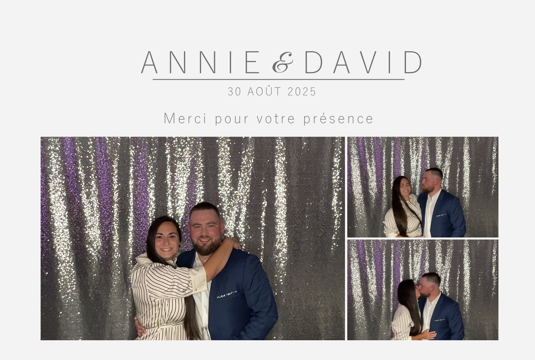 Mariage de Annie & David  | View more photos from the event at album.pbooth.red/u/Photobooth-RED/Mariage-de-Annie-David