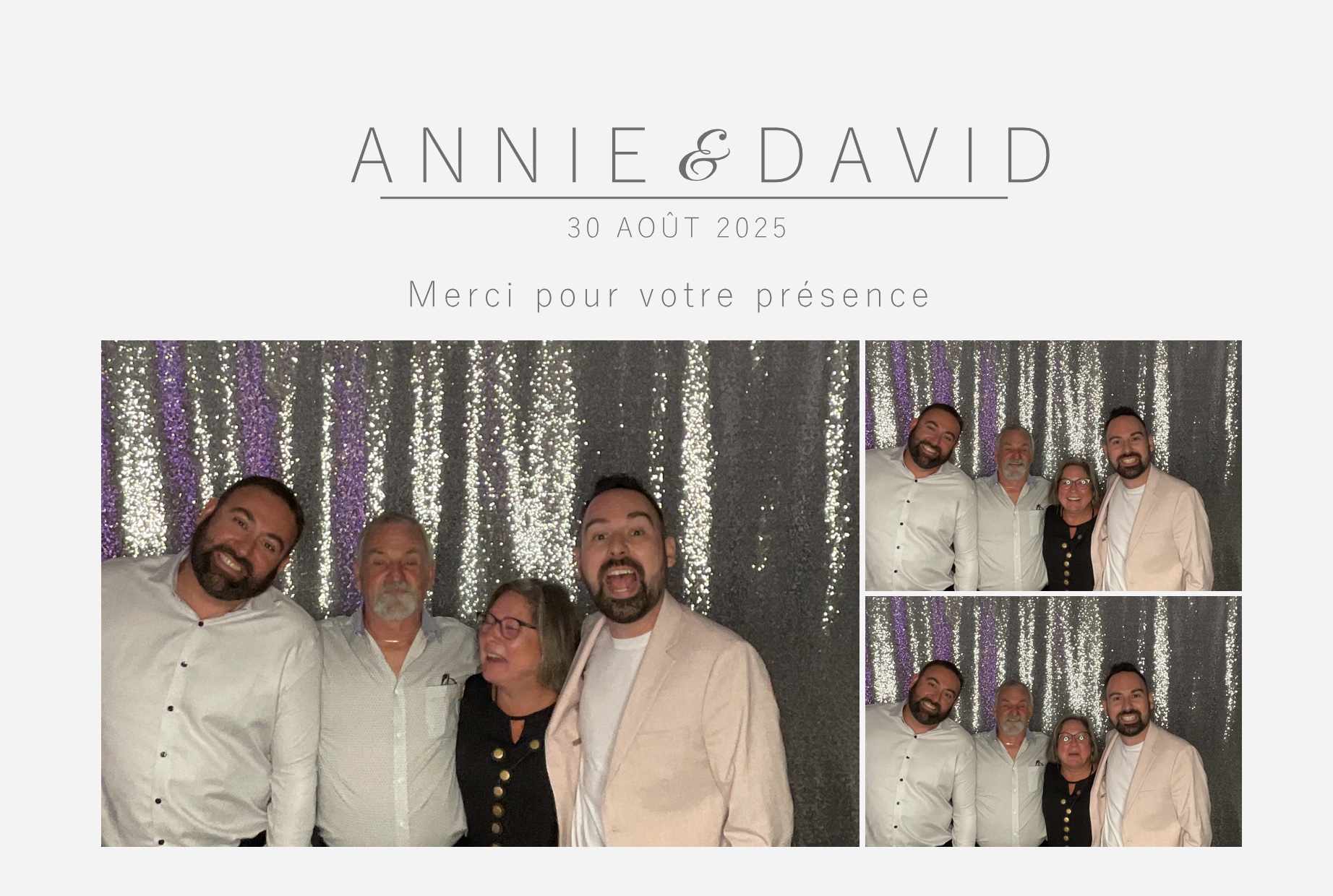 Mariage de Annie & David  | View more photos from the event at album.pbooth.red/u/Photobooth-RED/Mariage-de-Annie-David