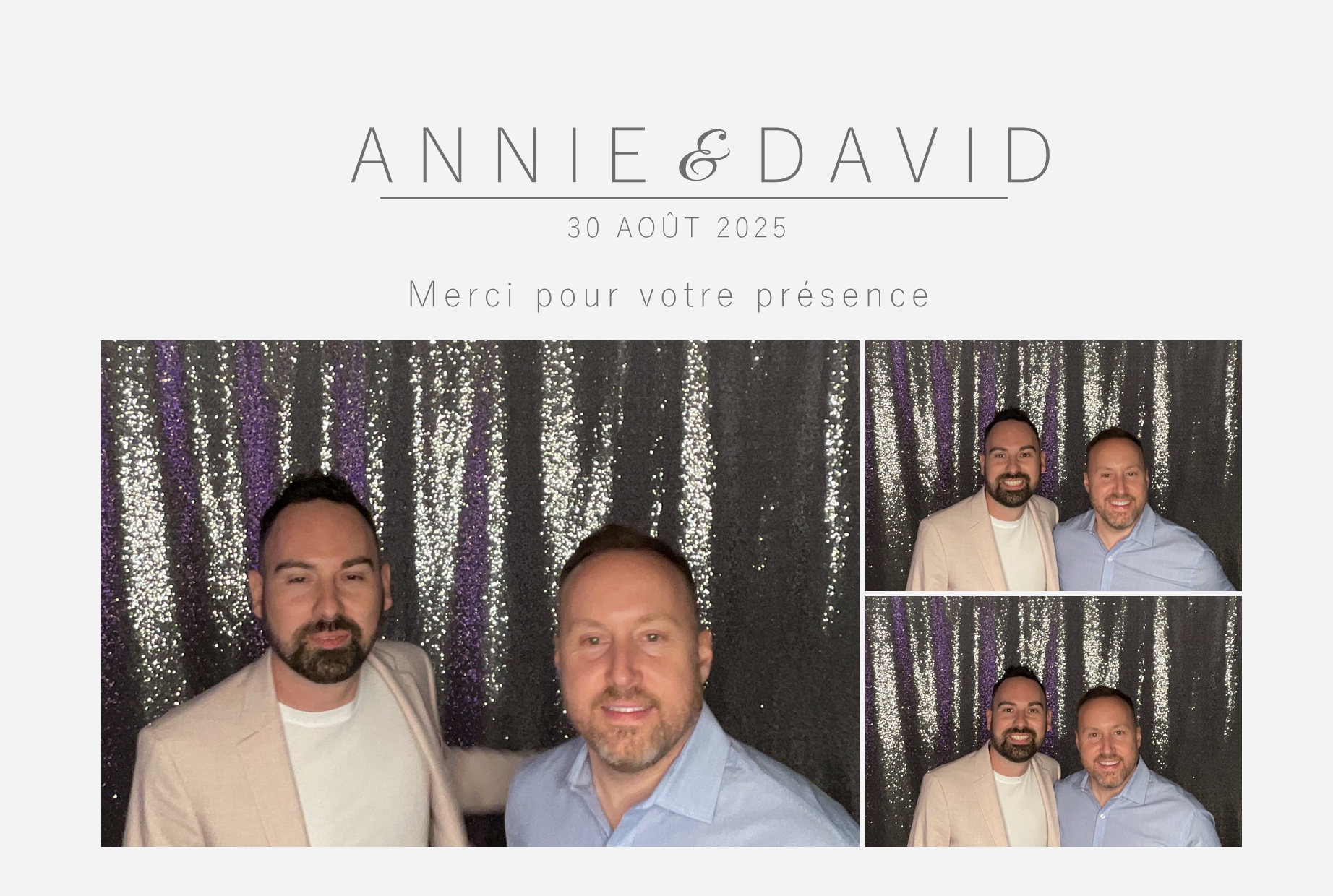 Mariage de Annie & David  | View more photos from the event at album.pbooth.red/u/Photobooth-RED/Mariage-de-Annie-David