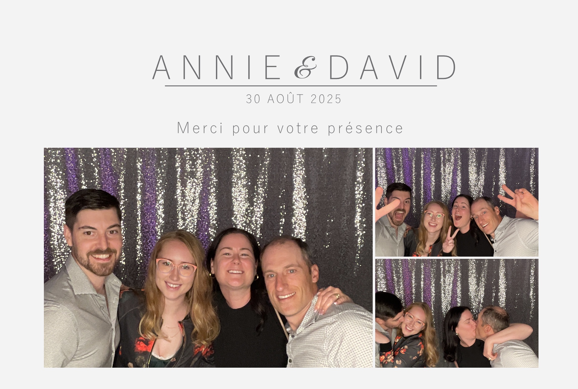 Mariage de Annie & David  | View more photos from the event at album.pbooth.red/u/Photobooth-RED/Mariage-de-Annie-David