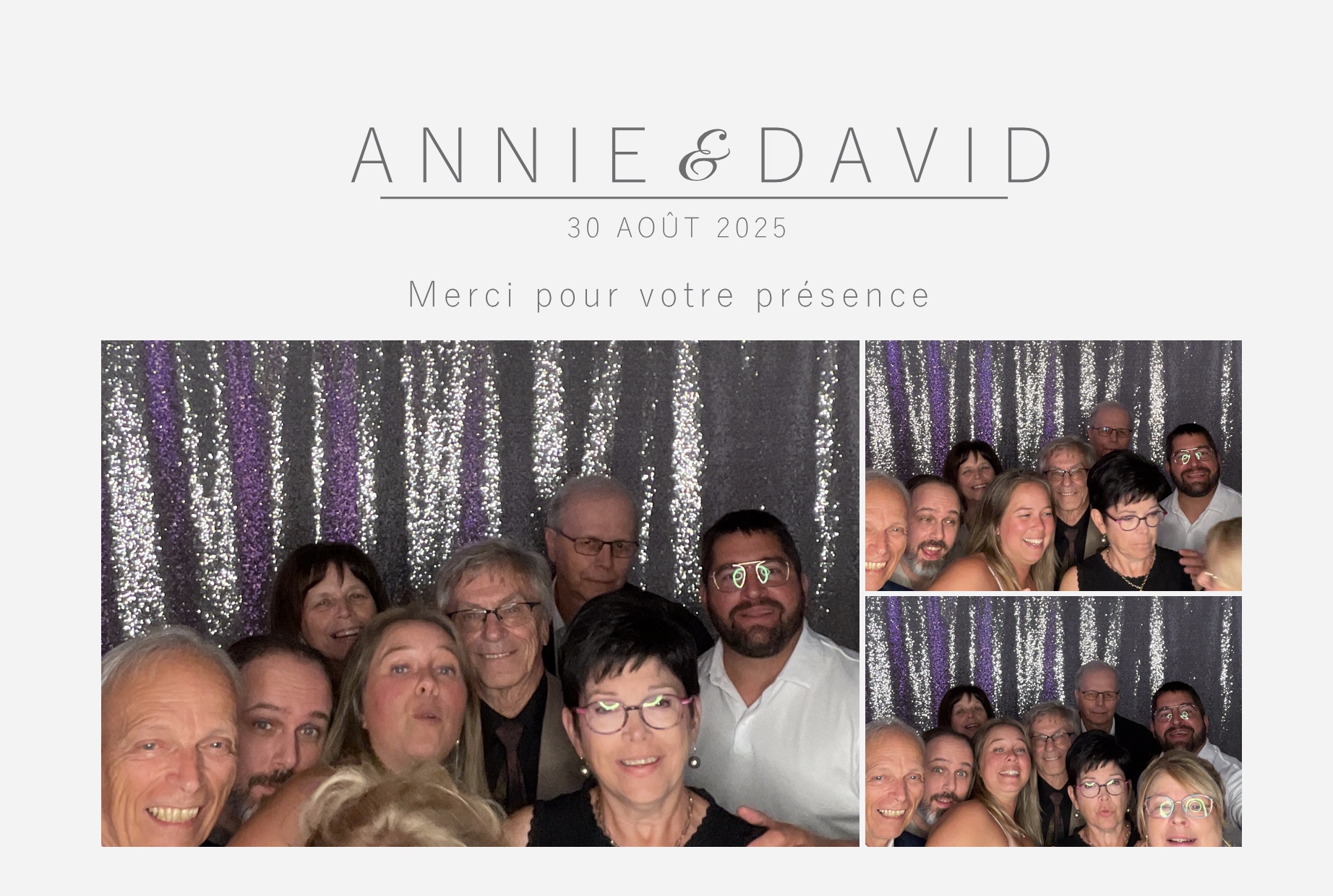 Mariage de Annie & David  | View more photos from the event at album.pbooth.red/u/Photobooth-RED/Mariage-de-Annie-David