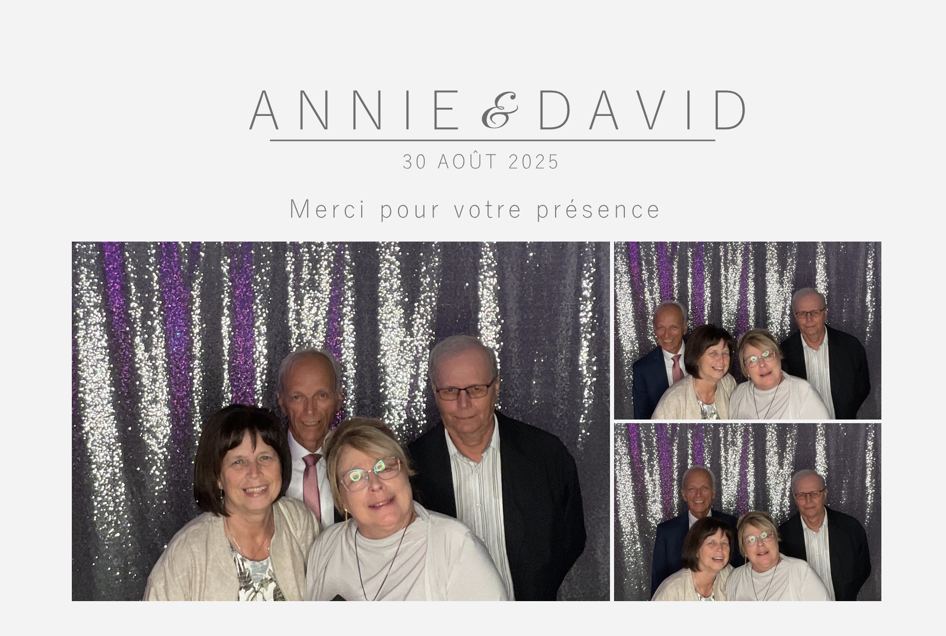 Mariage de Annie & David  | View more photos from the event at album.pbooth.red/u/Photobooth-RED/Mariage-de-Annie-David