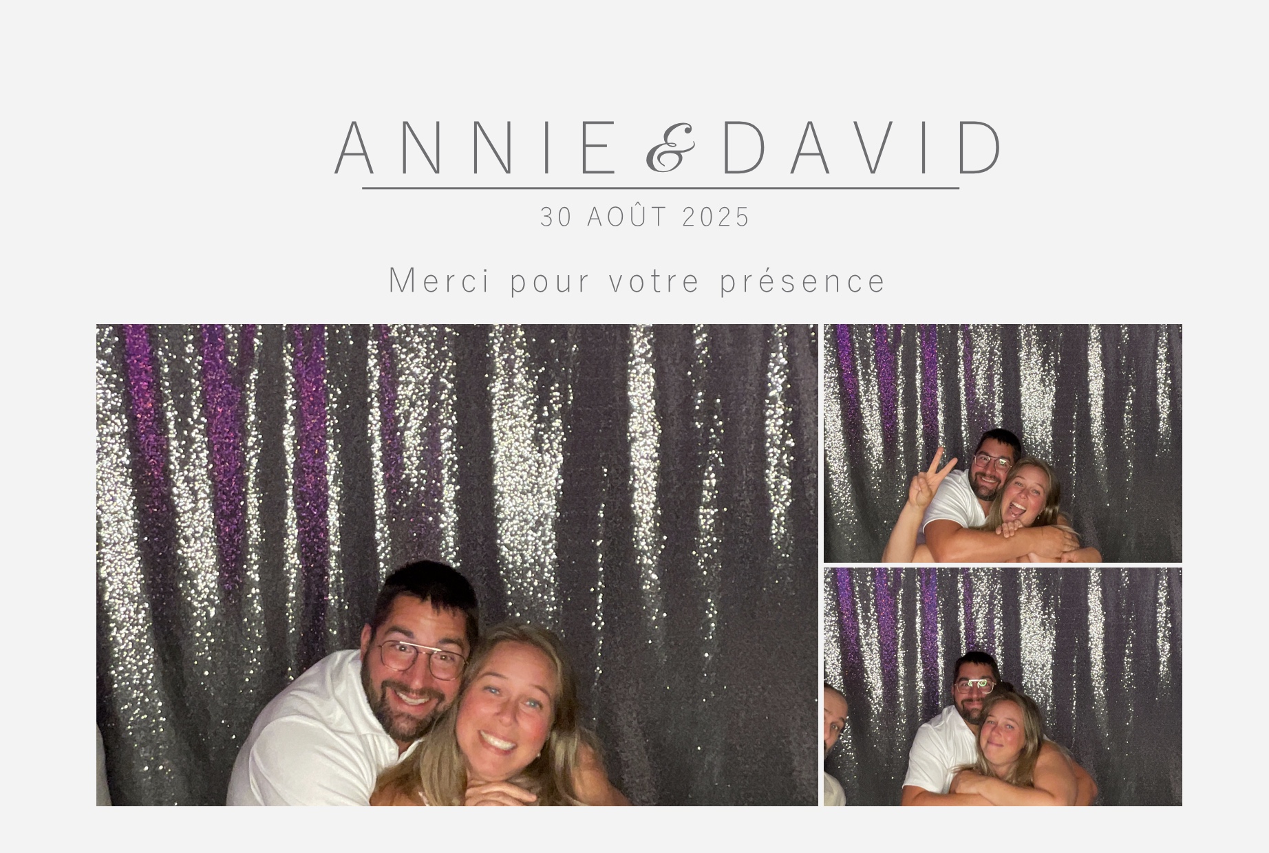Mariage de Annie & David  | View more photos from the event at album.pbooth.red/u/Photobooth-RED/Mariage-de-Annie-David