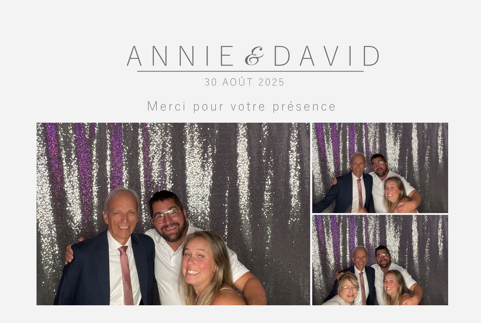 Mariage de Annie & David  | View more photos from the event at album.pbooth.red/u/Photobooth-RED/Mariage-de-Annie-David