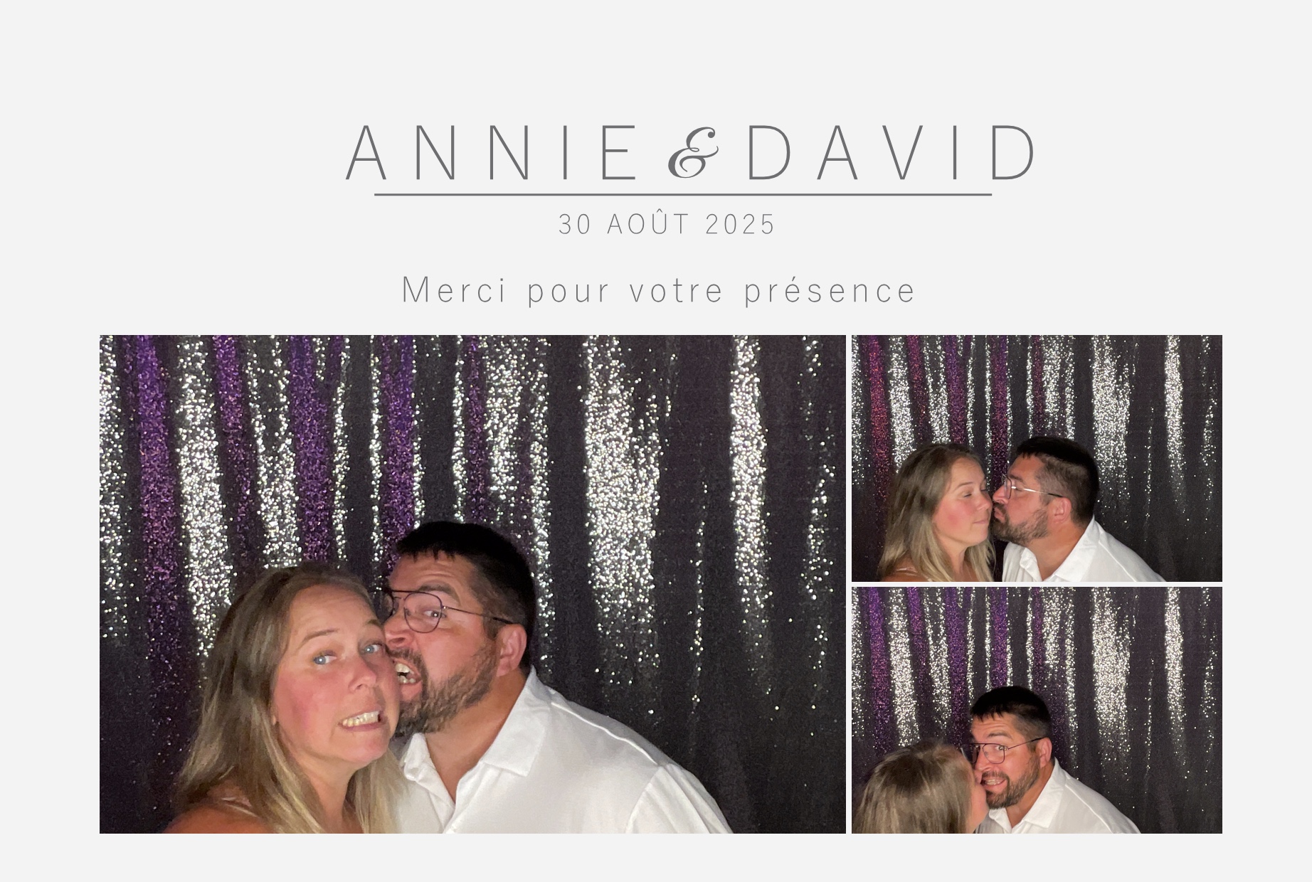 Mariage de Annie & David  | View more photos from the event at album.pbooth.red/u/Photobooth-RED/Mariage-de-Annie-David