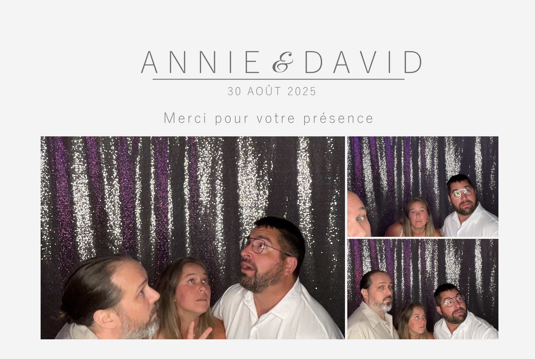 Mariage de Annie & David  | View more photos from the event at album.pbooth.red/u/Photobooth-RED/Mariage-de-Annie-David