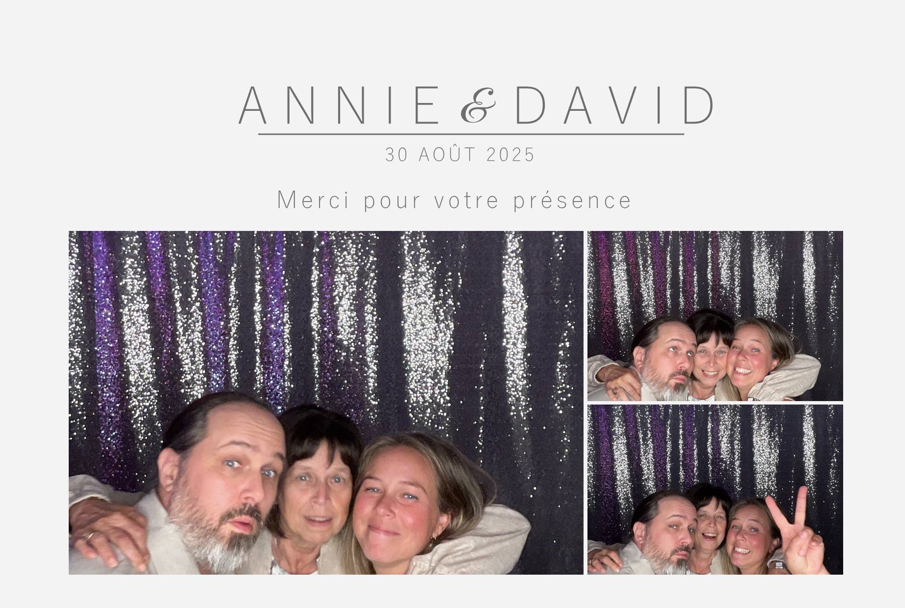 Mariage de Annie & David  | View more photos from the event at album.pbooth.red/u/Photobooth-RED/Mariage-de-Annie-David
