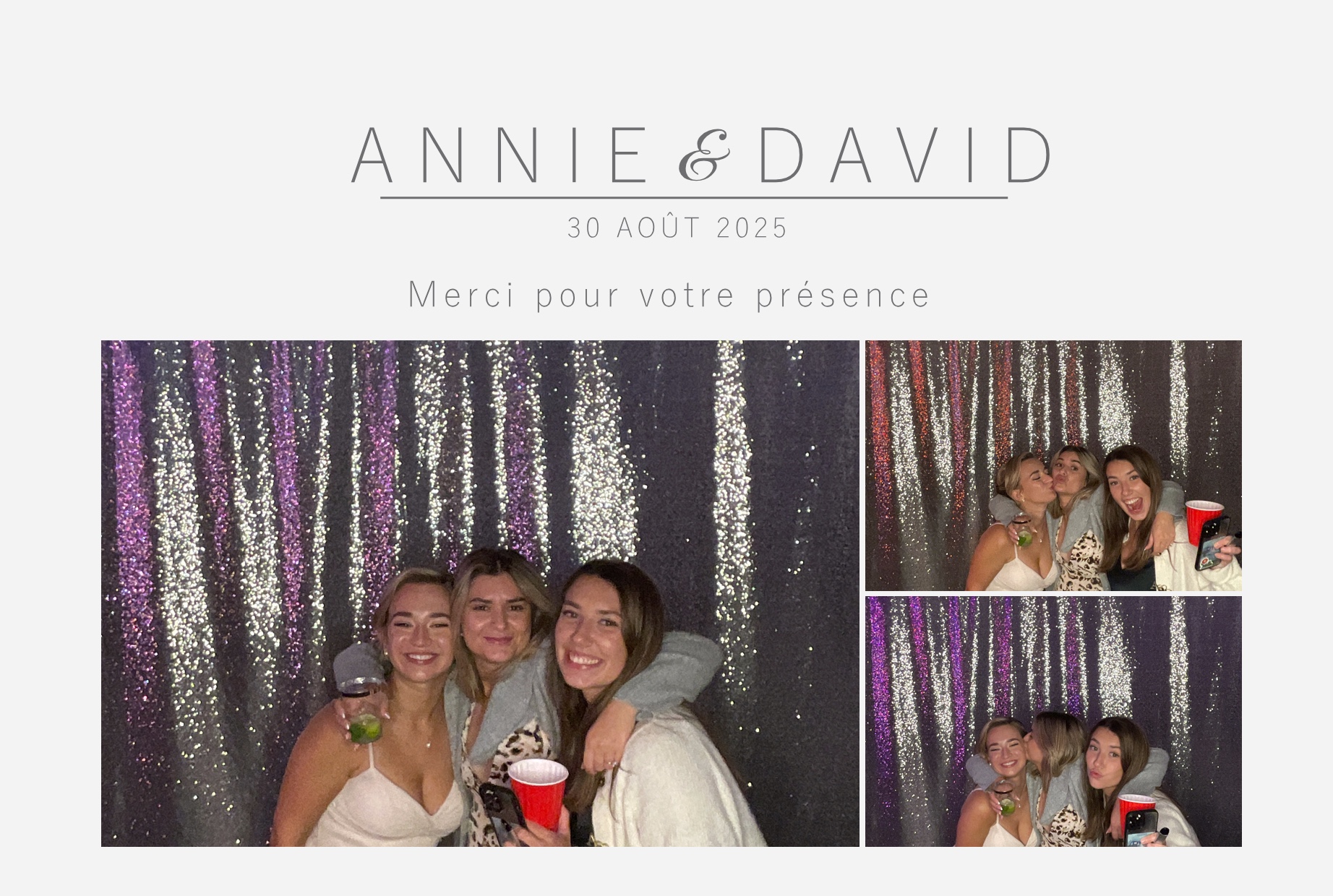 Mariage de Annie & David  | View more photos from the event at album.pbooth.red/u/Photobooth-RED/Mariage-de-Annie-David