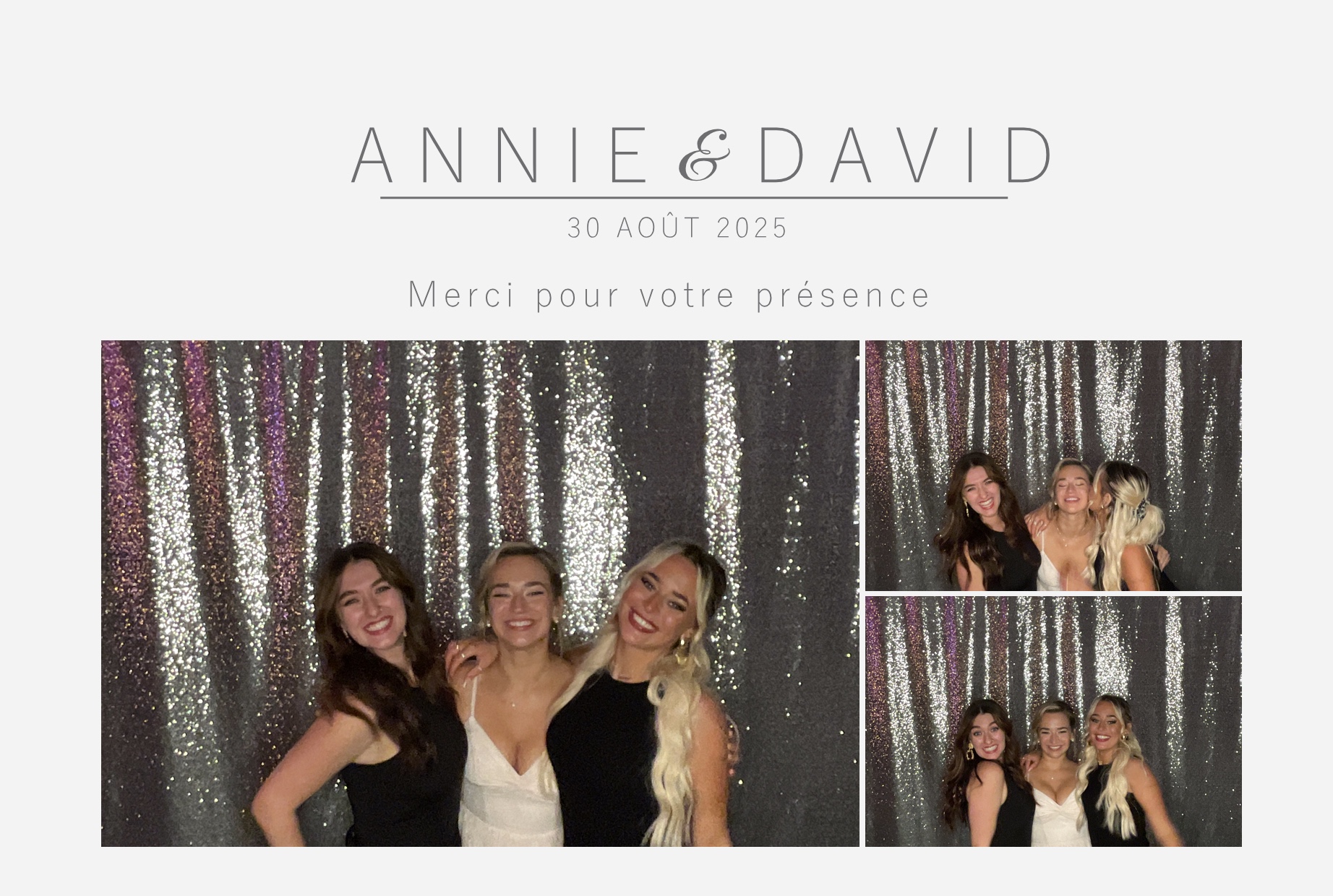 Mariage de Annie & David  | View more photos from the event at album.pbooth.red/u/Photobooth-RED/Mariage-de-Annie-David
