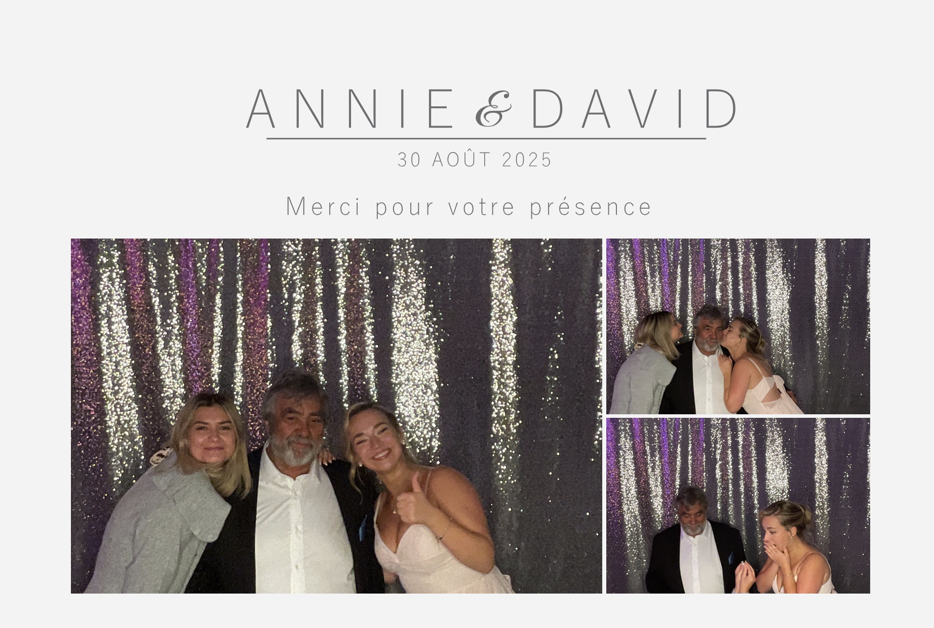 Mariage de Annie & David  | View more photos from the event at album.pbooth.red/u/Photobooth-RED/Mariage-de-Annie-David