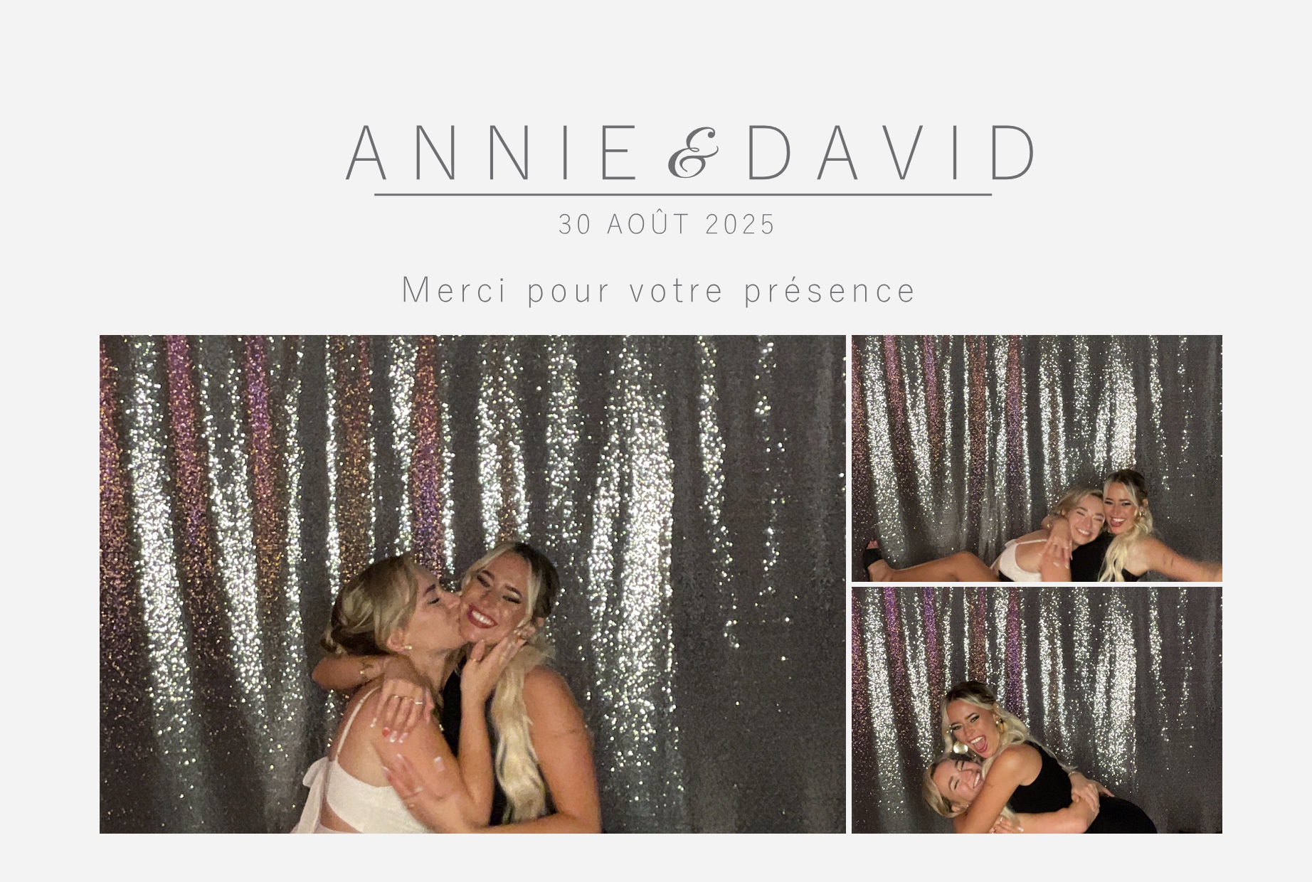 Mariage de Annie & David  | View more photos from the event at album.pbooth.red/u/Photobooth-RED/Mariage-de-Annie-David