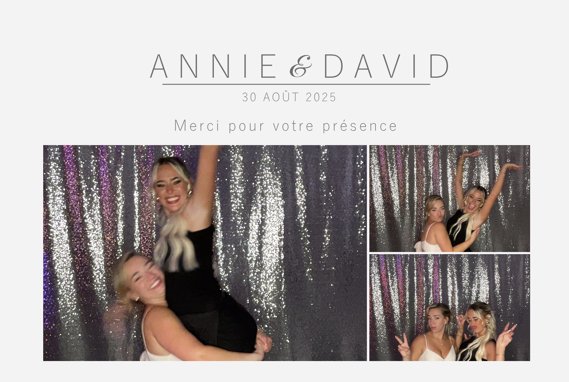 Mariage de Annie & David  | View more photos from the event at album.pbooth.red/u/Photobooth-RED/Mariage-de-Annie-David