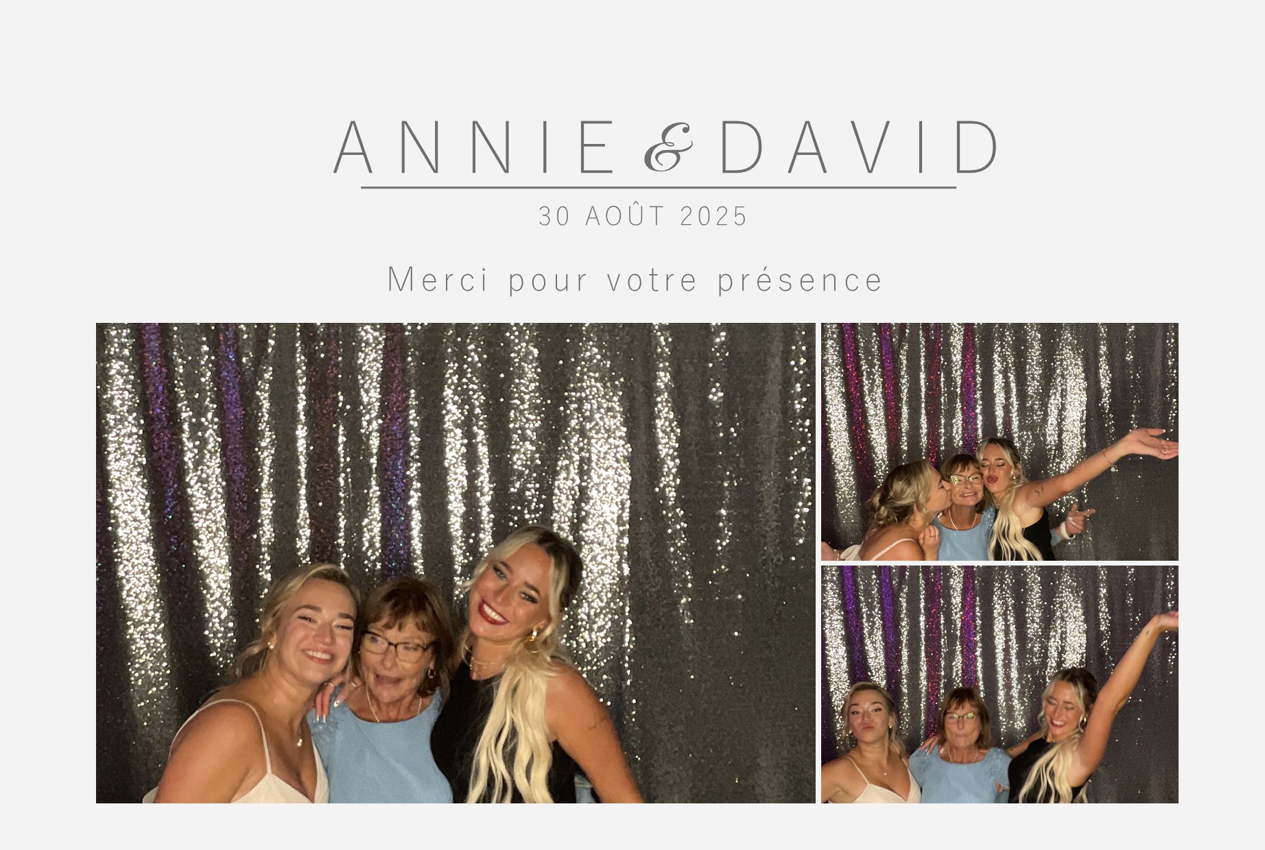 Mariage de Annie & David  | View more photos from the event at album.pbooth.red/u/Photobooth-RED/Mariage-de-Annie-David