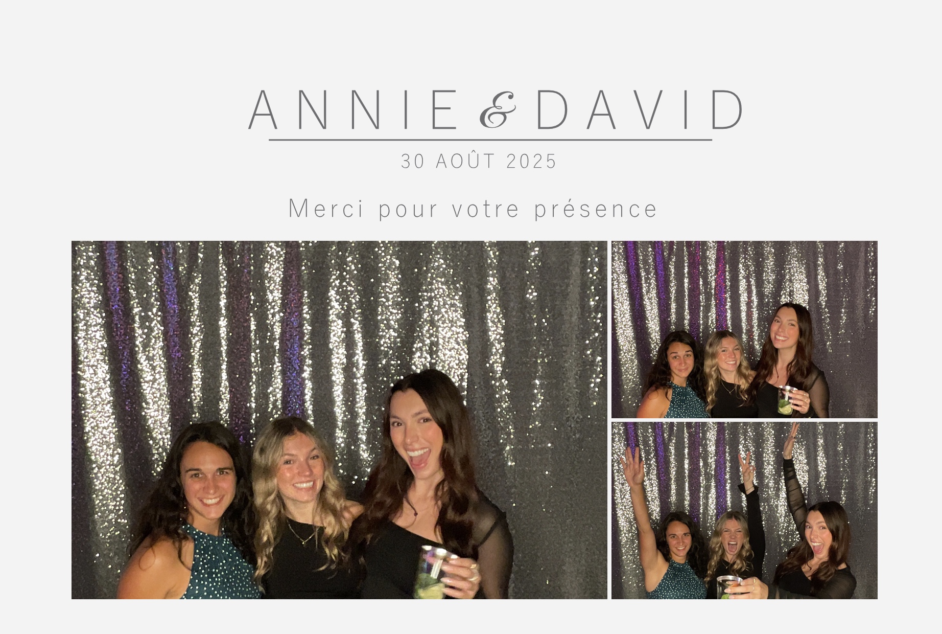 Mariage de Annie & David  | View more photos from the event at album.pbooth.red/u/Photobooth-RED/Mariage-de-Annie-David