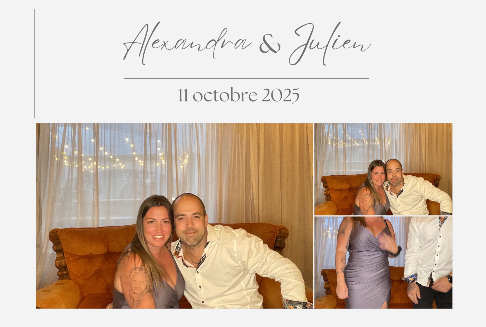 Mariage de Julien et Alexandra  | View more photos from the event at album.pbooth.red/u/Photobooth-RED/Mariage-de-Julien-et-Alexandra