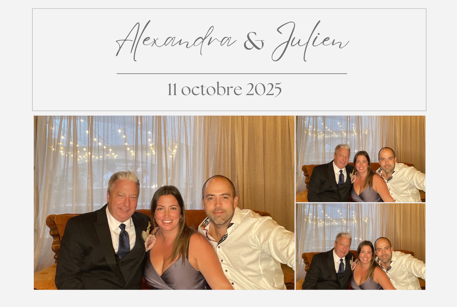 Mariage de Julien et Alexandra  | View more photos from the event at album.pbooth.red/u/Photobooth-RED/Mariage-de-Julien-et-Alexandra