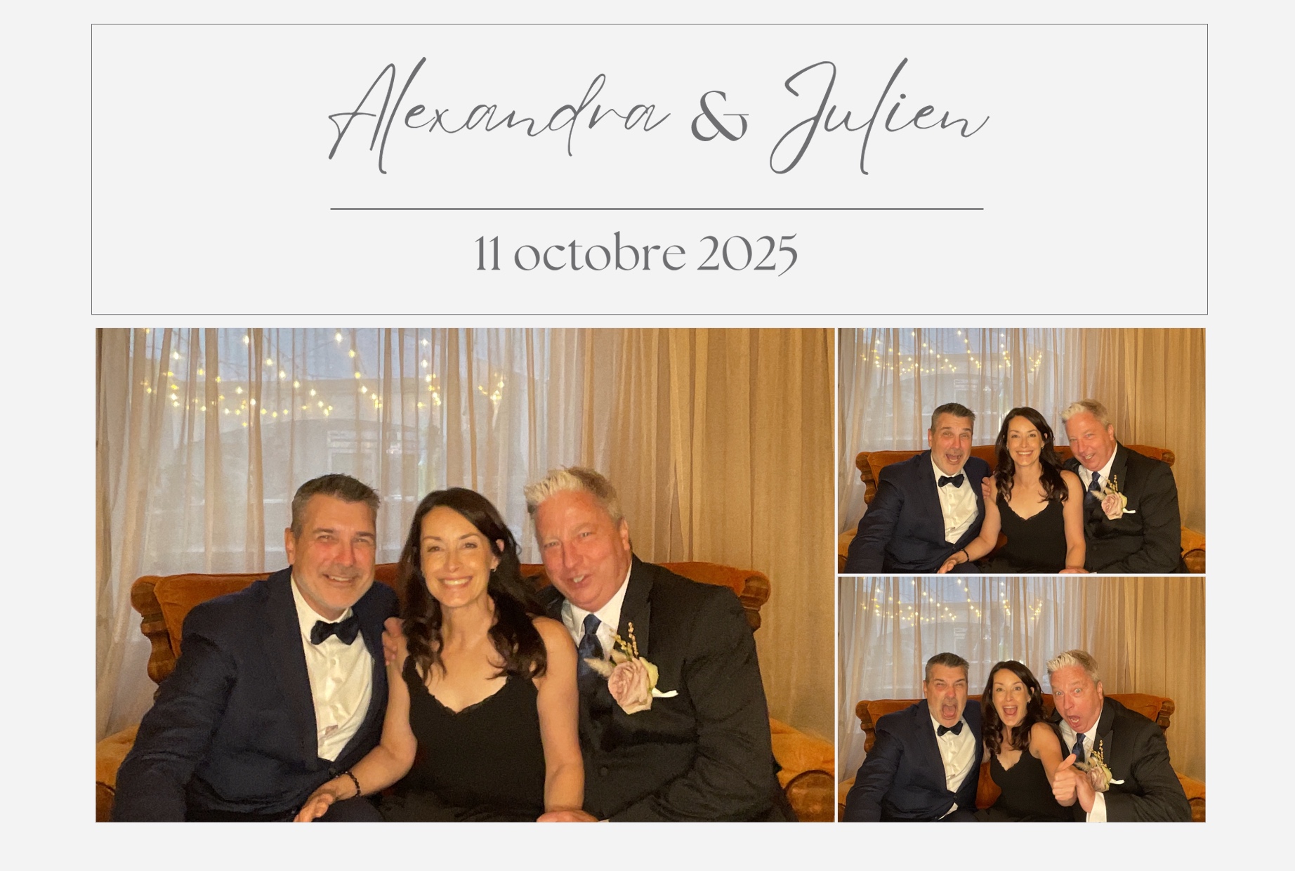 Mariage de Julien et Alexandra  | View more photos from the event at album.pbooth.red/u/Photobooth-RED/Mariage-de-Julien-et-Alexandra