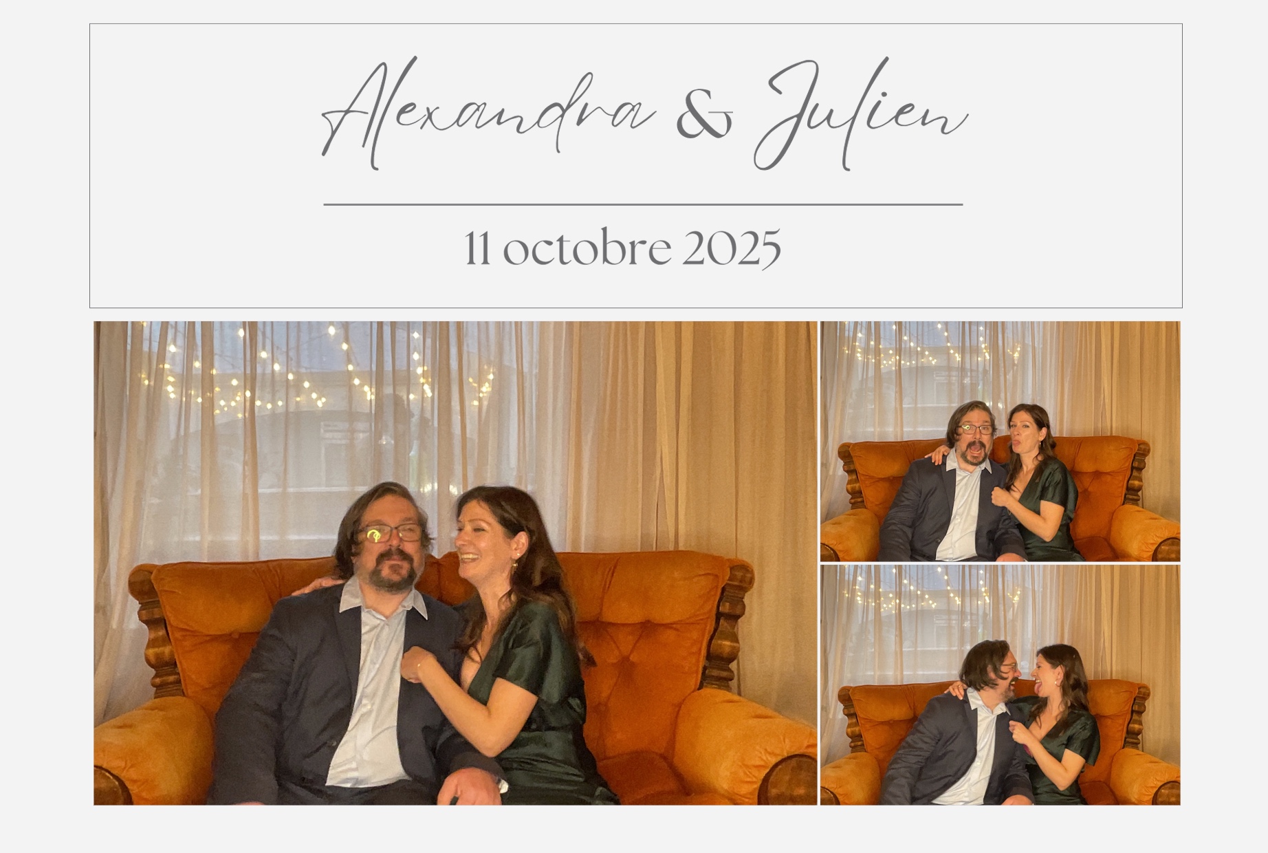 Mariage de Julien et Alexandra  | View more photos from the event at album.pbooth.red/u/Photobooth-RED/Mariage-de-Julien-et-Alexandra