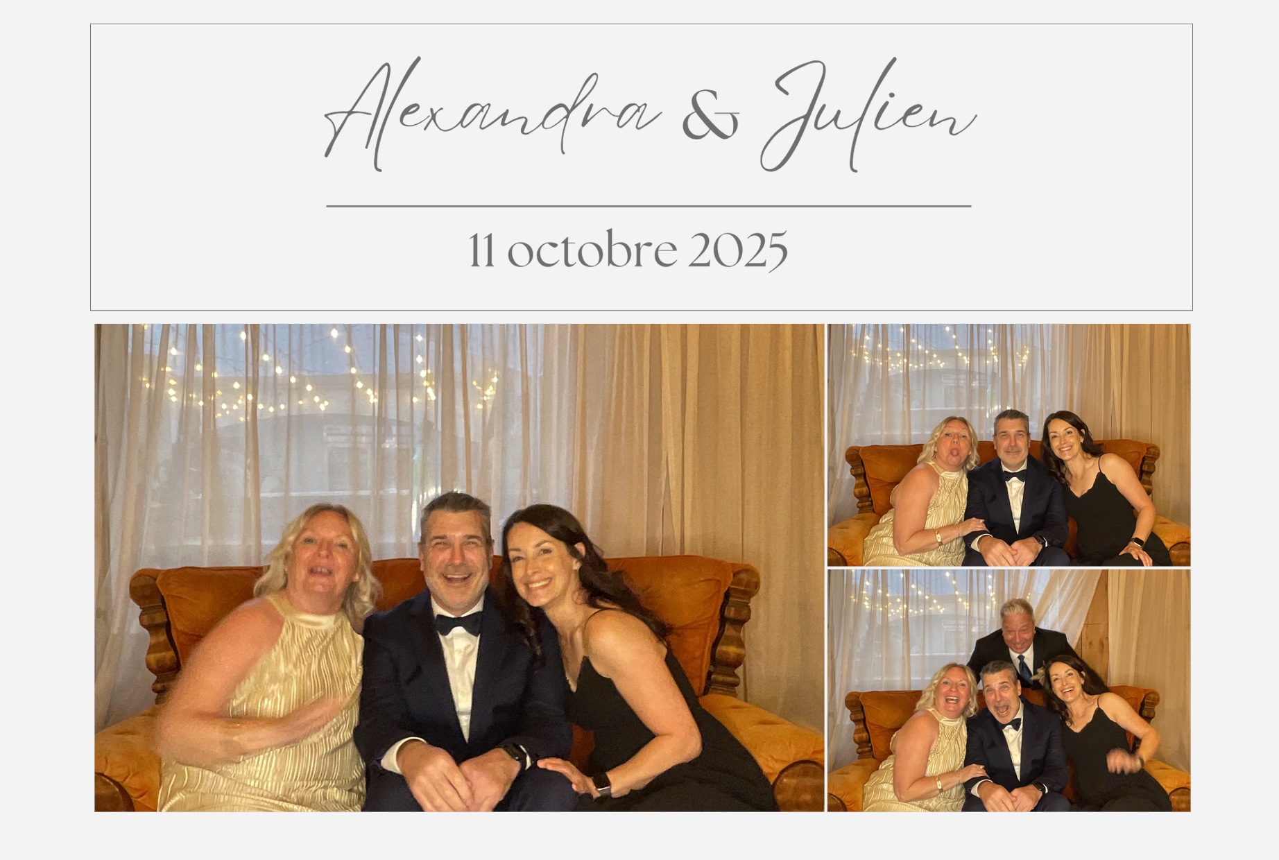 Mariage de Julien et Alexandra  | View more photos from the event at album.pbooth.red/u/Photobooth-RED/Mariage-de-Julien-et-Alexandra