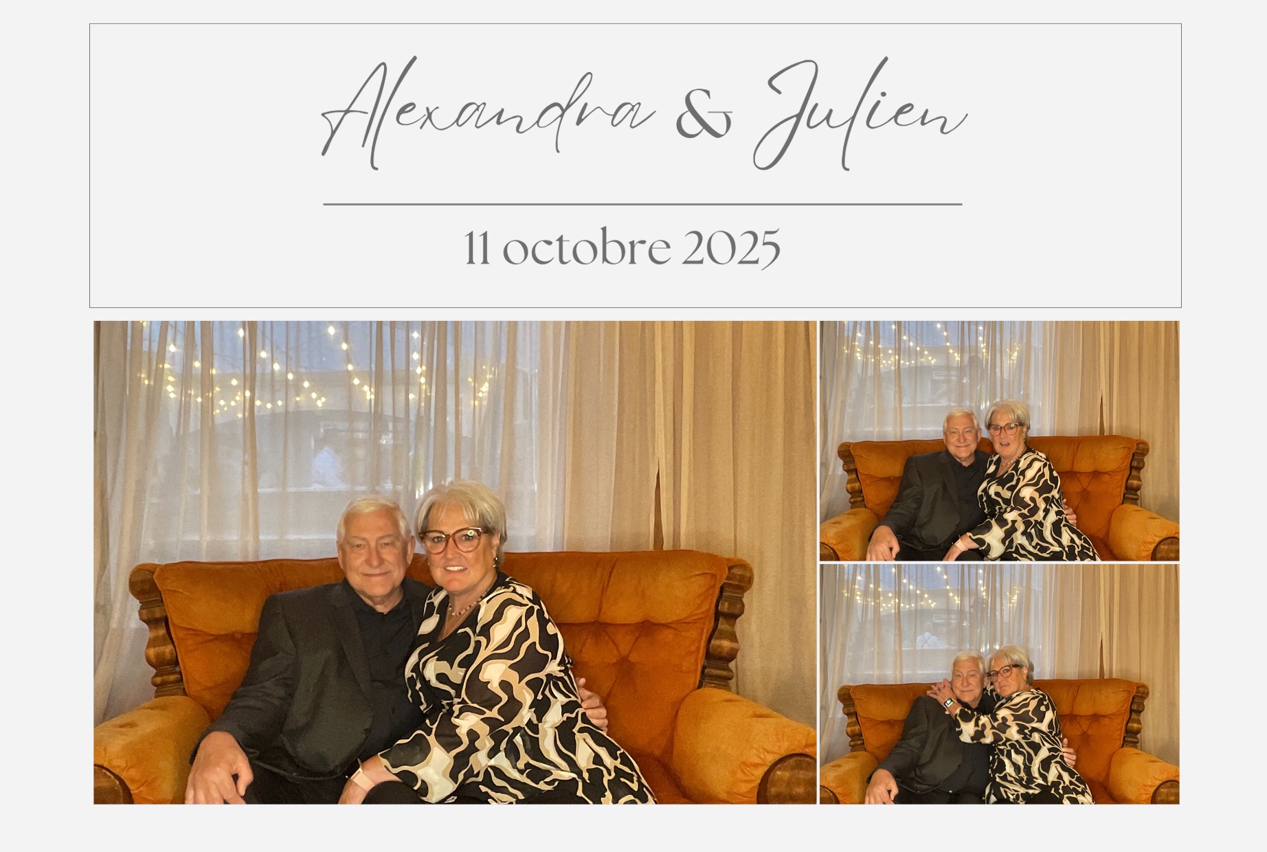 Mariage de Julien et Alexandra  | View more photos from the event at album.pbooth.red/u/Photobooth-RED/Mariage-de-Julien-et-Alexandra