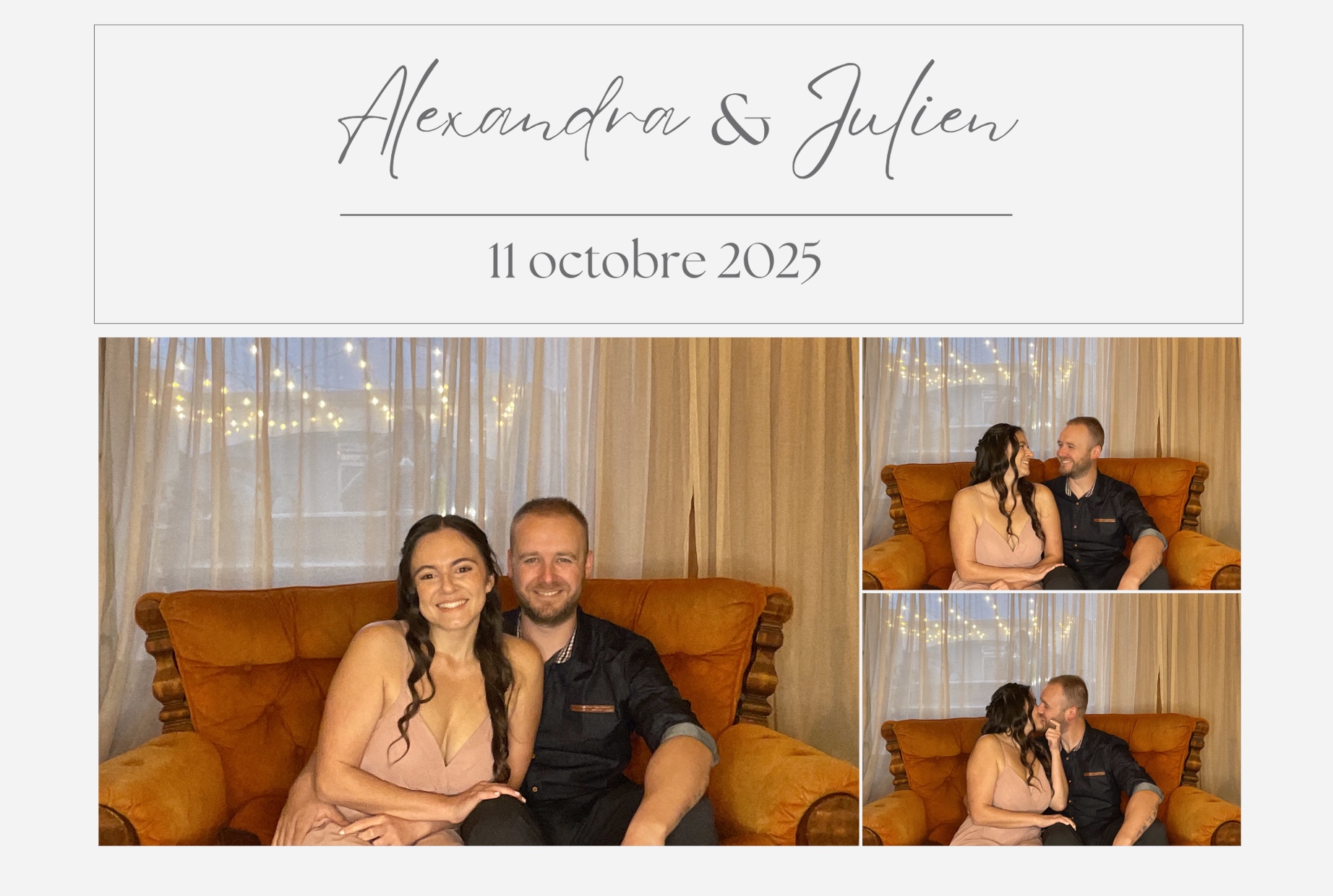 Mariage de Julien et Alexandra  | View more photos from the event at album.pbooth.red/u/Photobooth-RED/Mariage-de-Julien-et-Alexandra