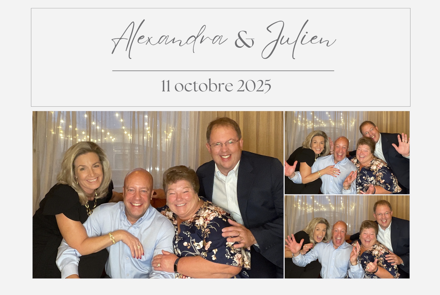 Mariage de Julien et Alexandra  | View more photos from the event at album.pbooth.red/u/Photobooth-RED/Mariage-de-Julien-et-Alexandra