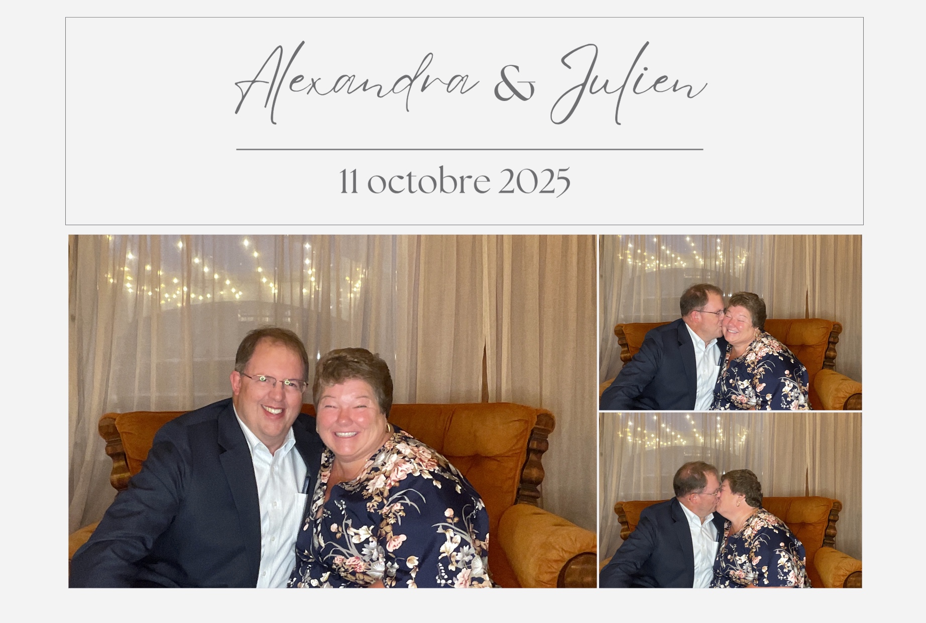 Mariage de Julien et Alexandra  | View more photos from the event at album.pbooth.red/u/Photobooth-RED/Mariage-de-Julien-et-Alexandra