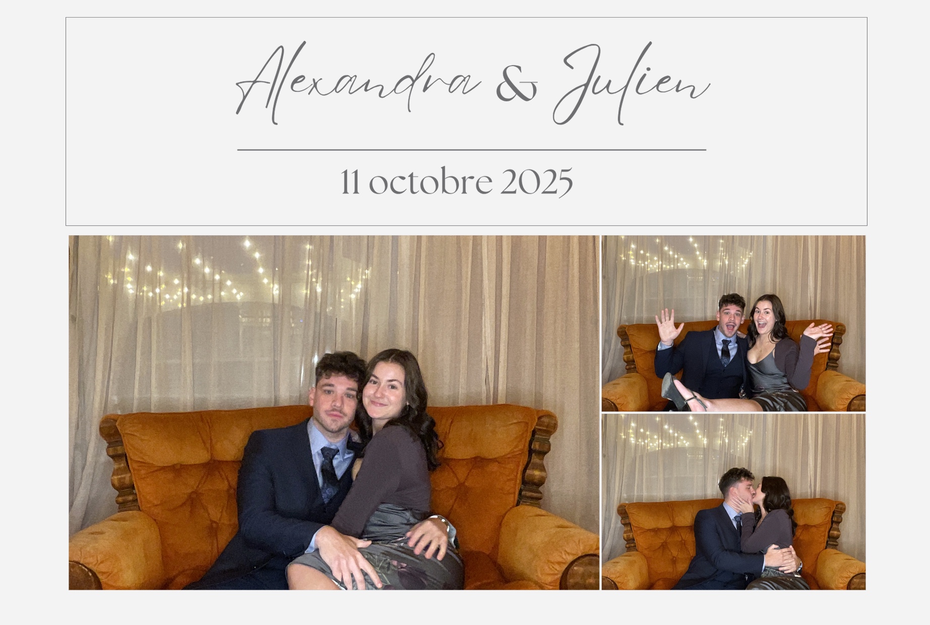 Mariage de Julien et Alexandra  | View more photos from the event at album.pbooth.red/u/Photobooth-RED/Mariage-de-Julien-et-Alexandra