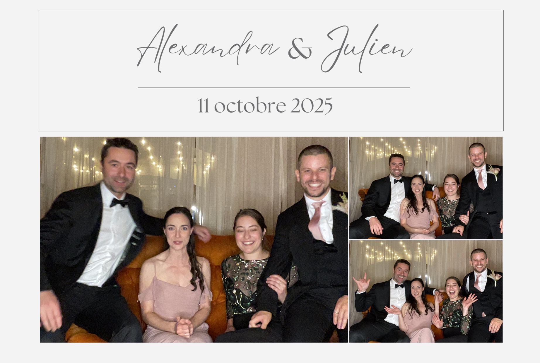 Mariage de Julien et Alexandra  | View more photos from the event at album.pbooth.red/u/Photobooth-RED/Mariage-de-Julien-et-Alexandra