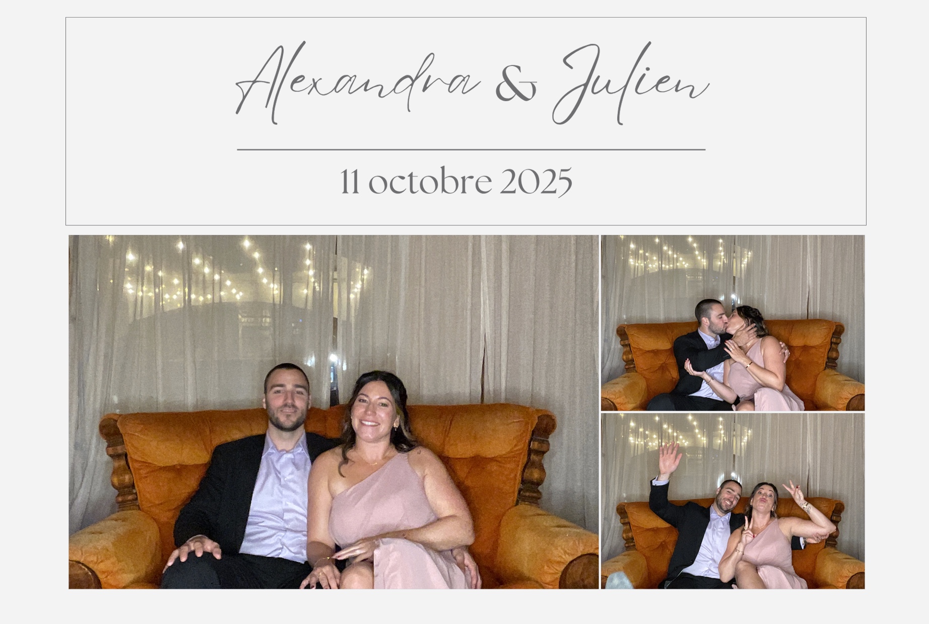 Mariage de Julien et Alexandra  | View more photos from the event at album.pbooth.red/u/Photobooth-RED/Mariage-de-Julien-et-Alexandra