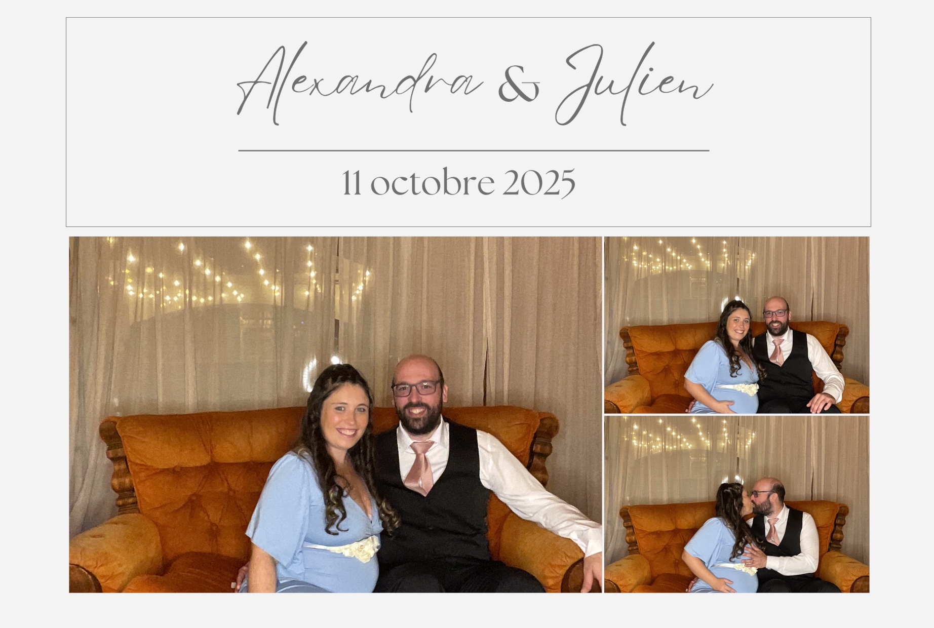 Mariage de Julien et Alexandra  | View more photos from the event at album.pbooth.red/u/Photobooth-RED/Mariage-de-Julien-et-Alexandra