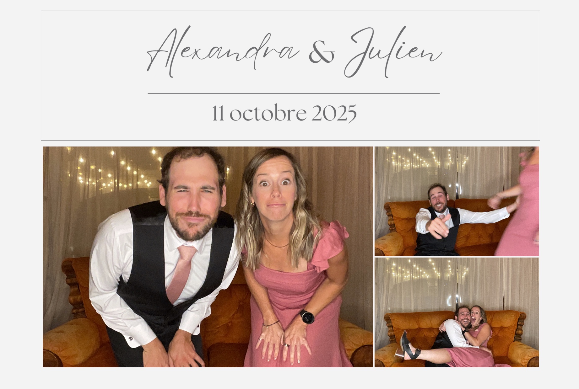 Mariage de Julien et Alexandra  | View more photos from the event at album.pbooth.red/u/Photobooth-RED/Mariage-de-Julien-et-Alexandra