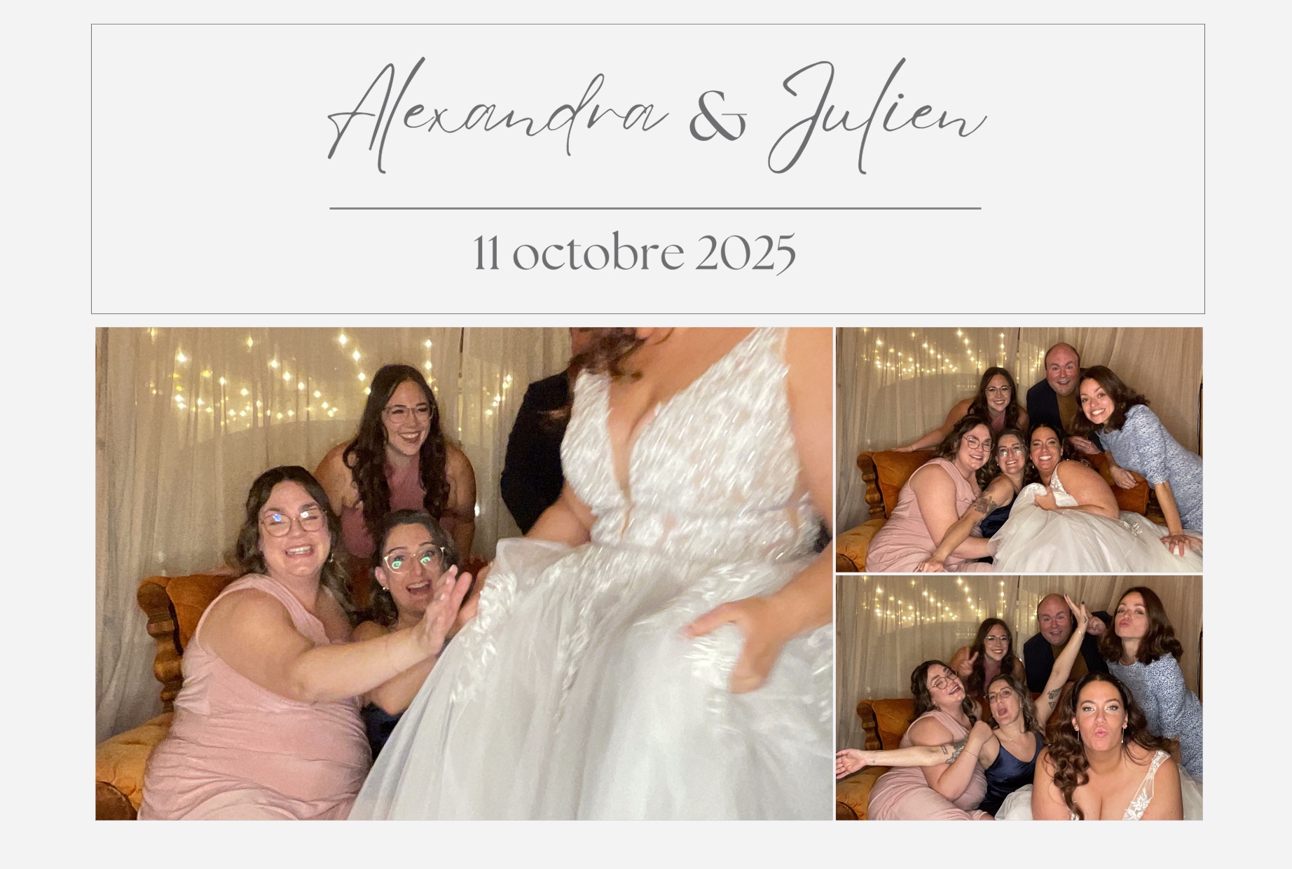 Mariage de Julien et Alexandra  | View more photos from the event at album.pbooth.red/u/Photobooth-RED/Mariage-de-Julien-et-Alexandra