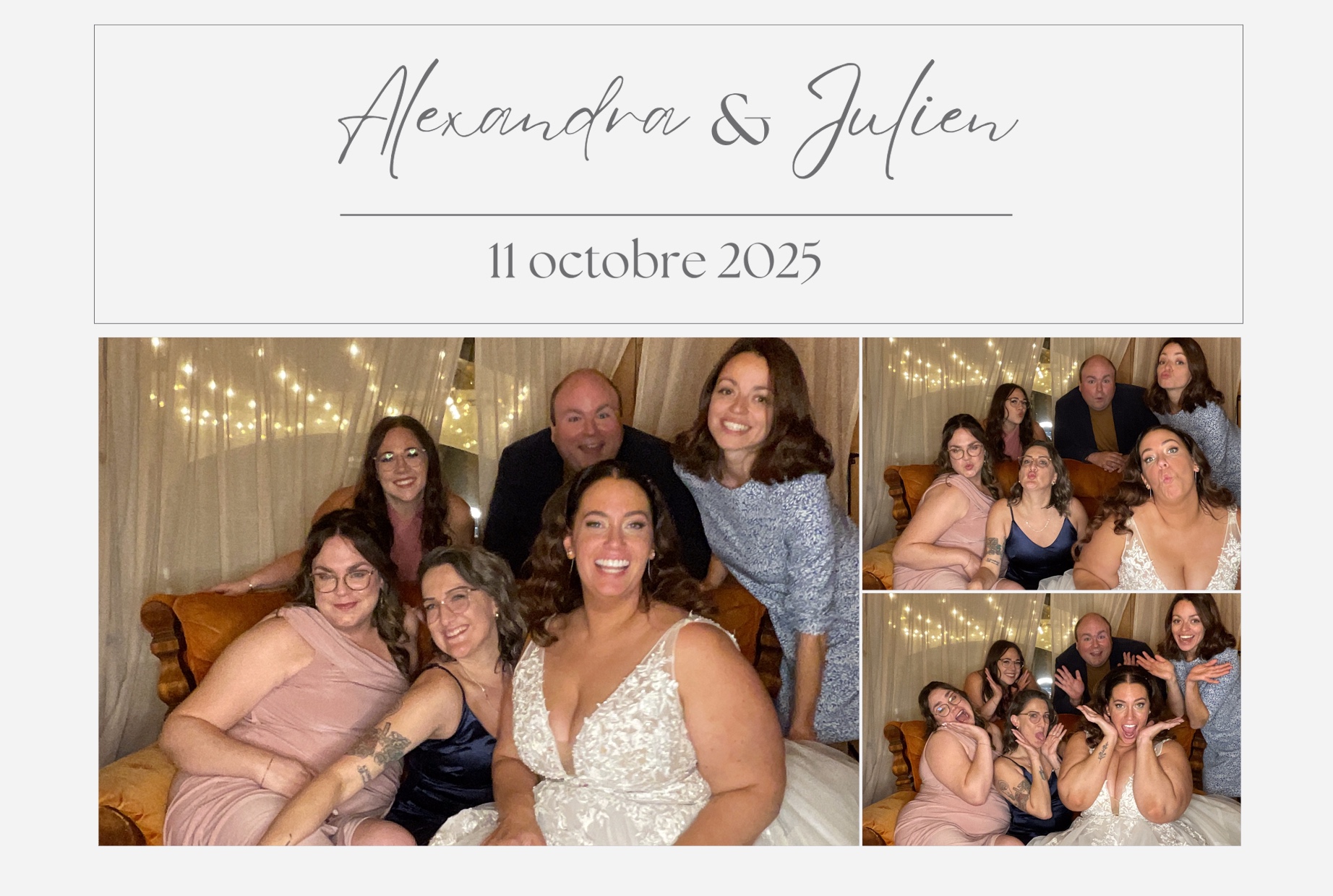 Mariage de Julien et Alexandra  | View more photos from the event at album.pbooth.red/u/Photobooth-RED/Mariage-de-Julien-et-Alexandra
