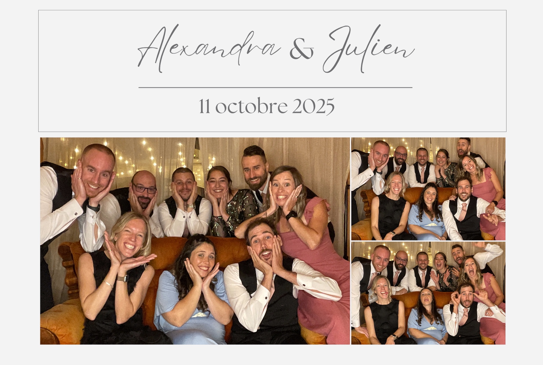 Mariage de Julien et Alexandra  | View more photos from the event at album.pbooth.red/u/Photobooth-RED/Mariage-de-Julien-et-Alexandra