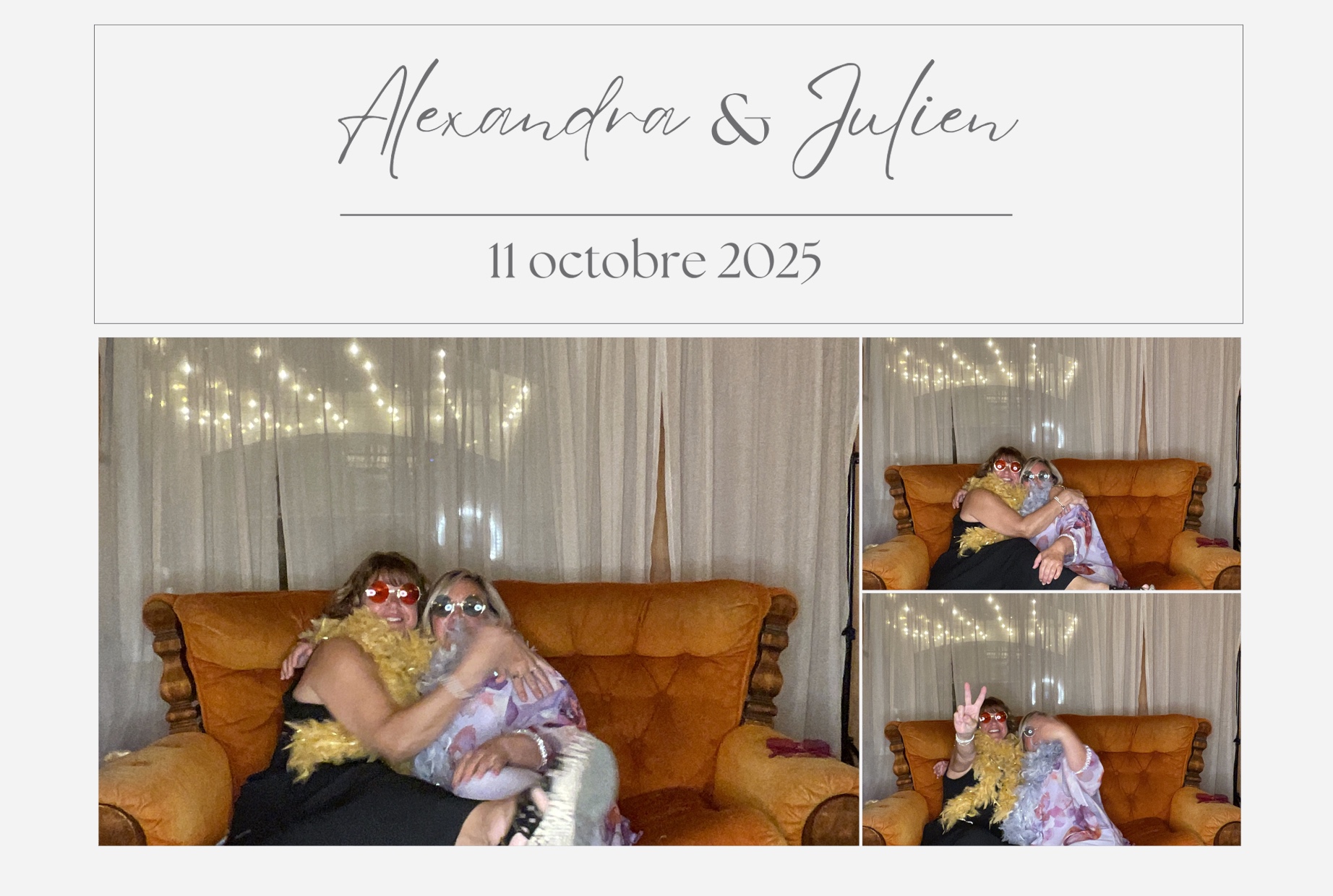 Mariage de Julien et Alexandra  | View more photos from the event at album.pbooth.red/u/Photobooth-RED/Mariage-de-Julien-et-Alexandra