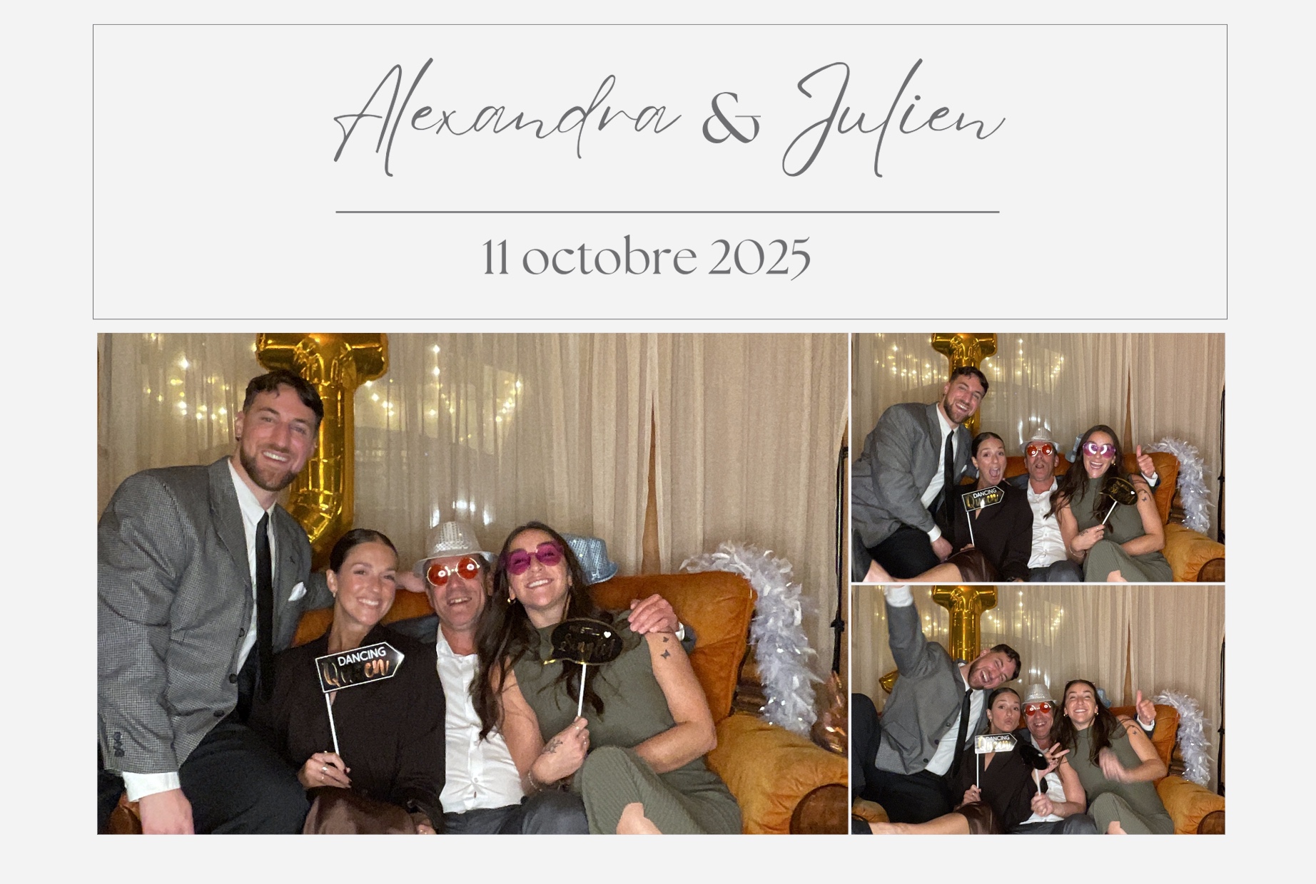 Mariage de Julien et Alexandra  | View more photos from the event at album.pbooth.red/u/Photobooth-RED/Mariage-de-Julien-et-Alexandra