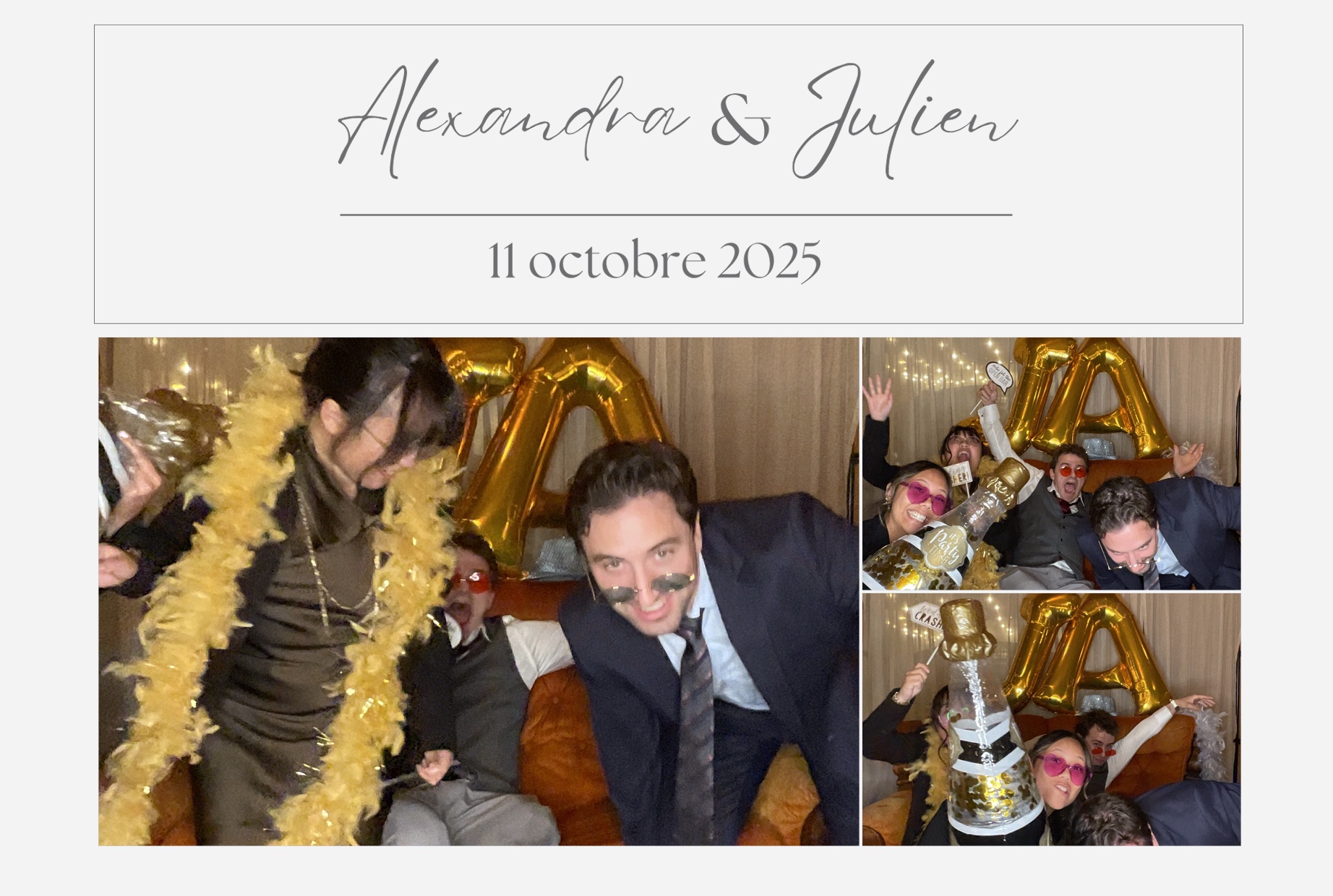 Mariage de Julien et Alexandra  | View more photos from the event at album.pbooth.red/u/Photobooth-RED/Mariage-de-Julien-et-Alexandra