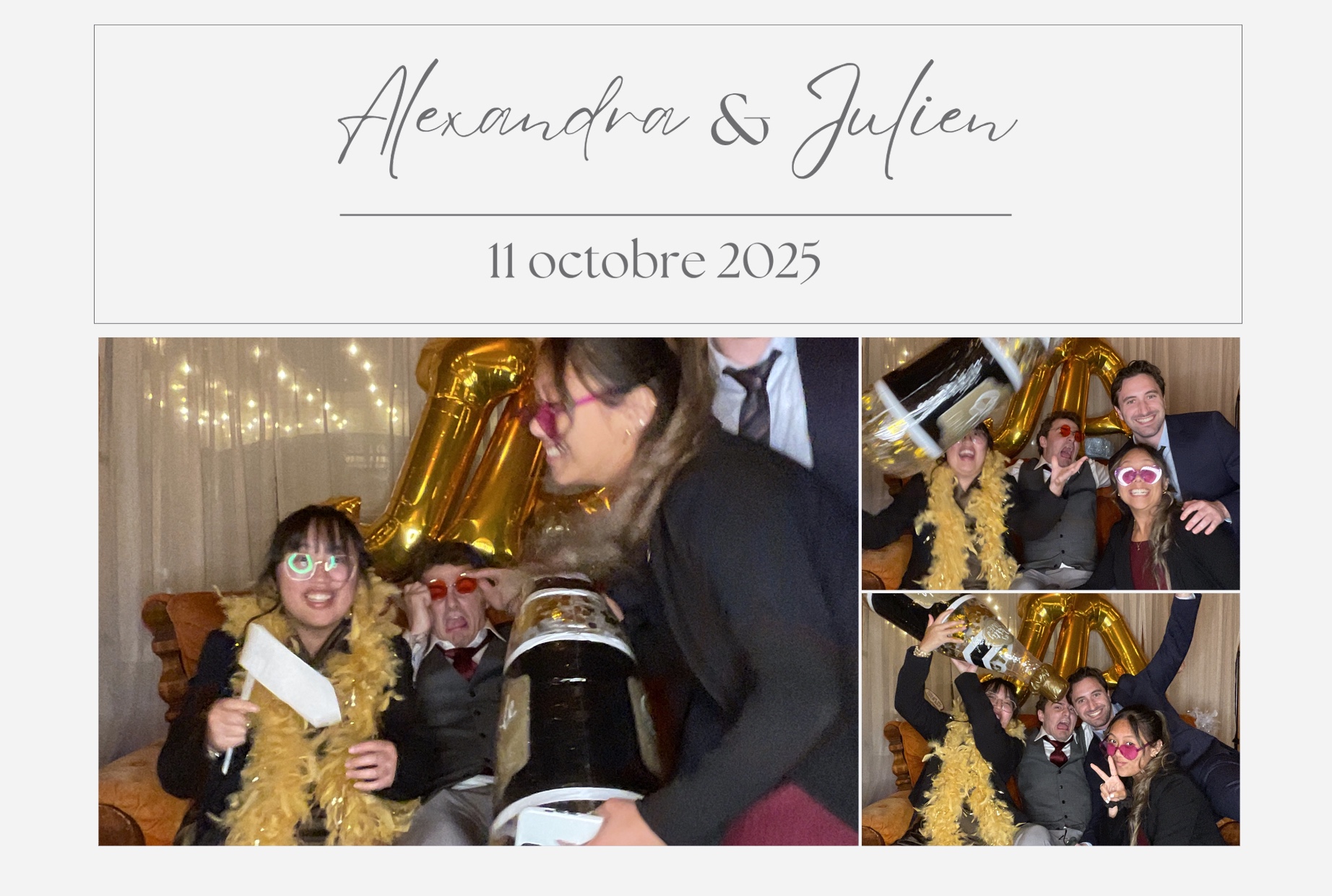 Mariage de Julien et Alexandra  | View more photos from the event at album.pbooth.red/u/Photobooth-RED/Mariage-de-Julien-et-Alexandra