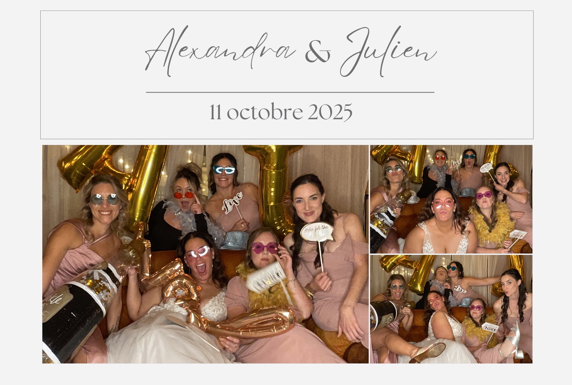 Mariage de Julien et Alexandra  | View more photos from the event at album.pbooth.red/u/Photobooth-RED/Mariage-de-Julien-et-Alexandra