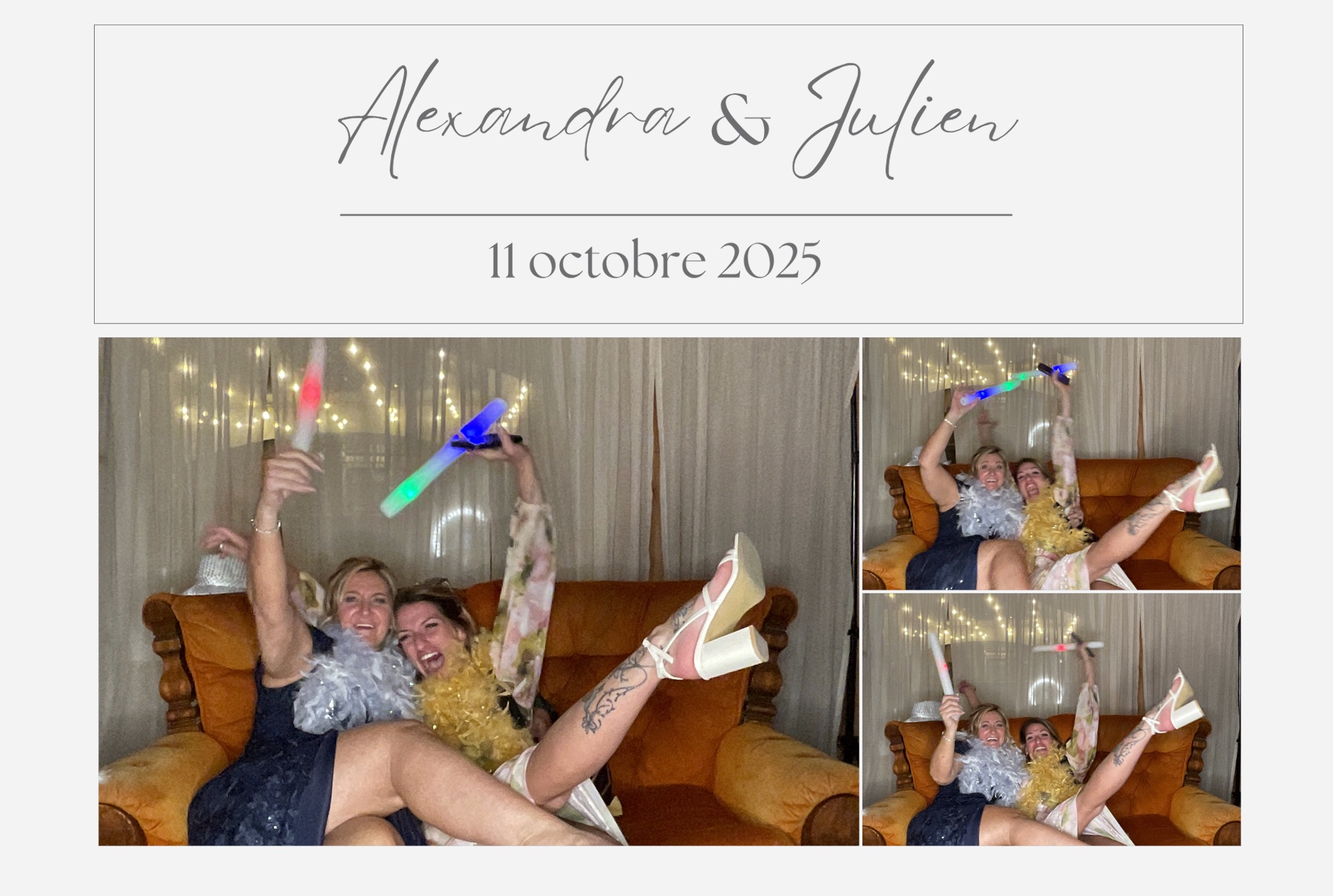 Mariage de Julien et Alexandra  | View more photos from the event at album.pbooth.red/u/Photobooth-RED/Mariage-de-Julien-et-Alexandra