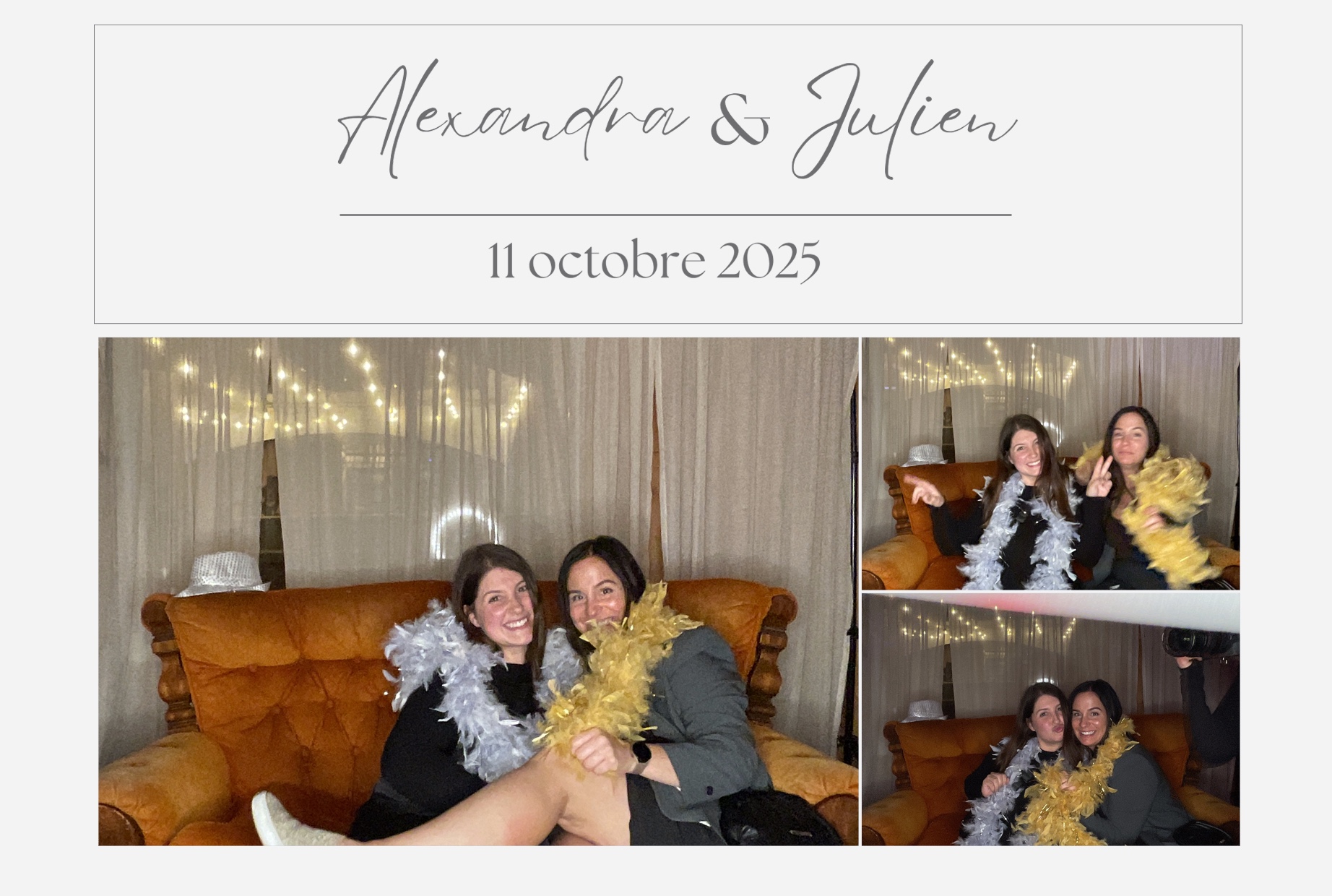 Mariage de Julien et Alexandra  | View more photos from the event at album.pbooth.red/u/Photobooth-RED/Mariage-de-Julien-et-Alexandra